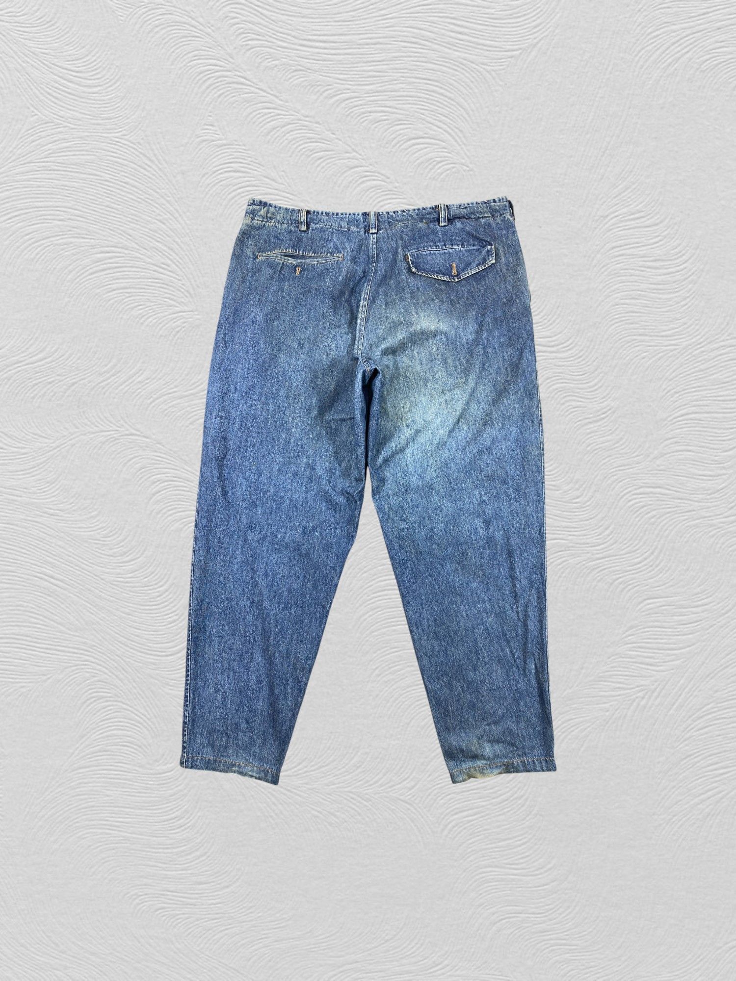 Yohji Yamamoto Vintage Y's for Men Yohji Yamamoto Jeans 44x31.5-JN3383 Size US 44 / EU 60 - 2 Thumbnail