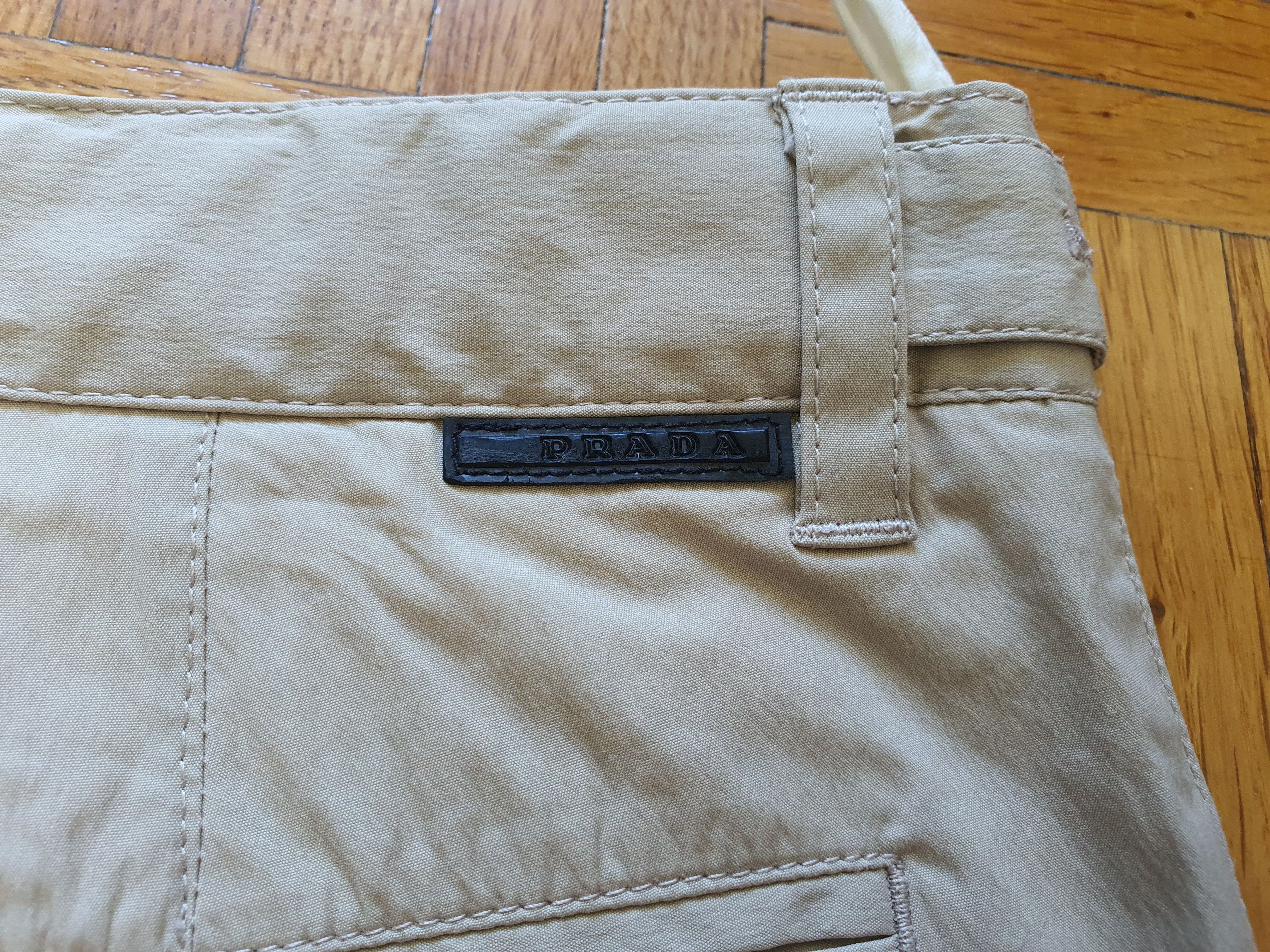 Prada LINEA ROSSA - Lightweight Classic Summer Shorts Bermudas Size US 32 / EU 48 - 11 Thumbnail