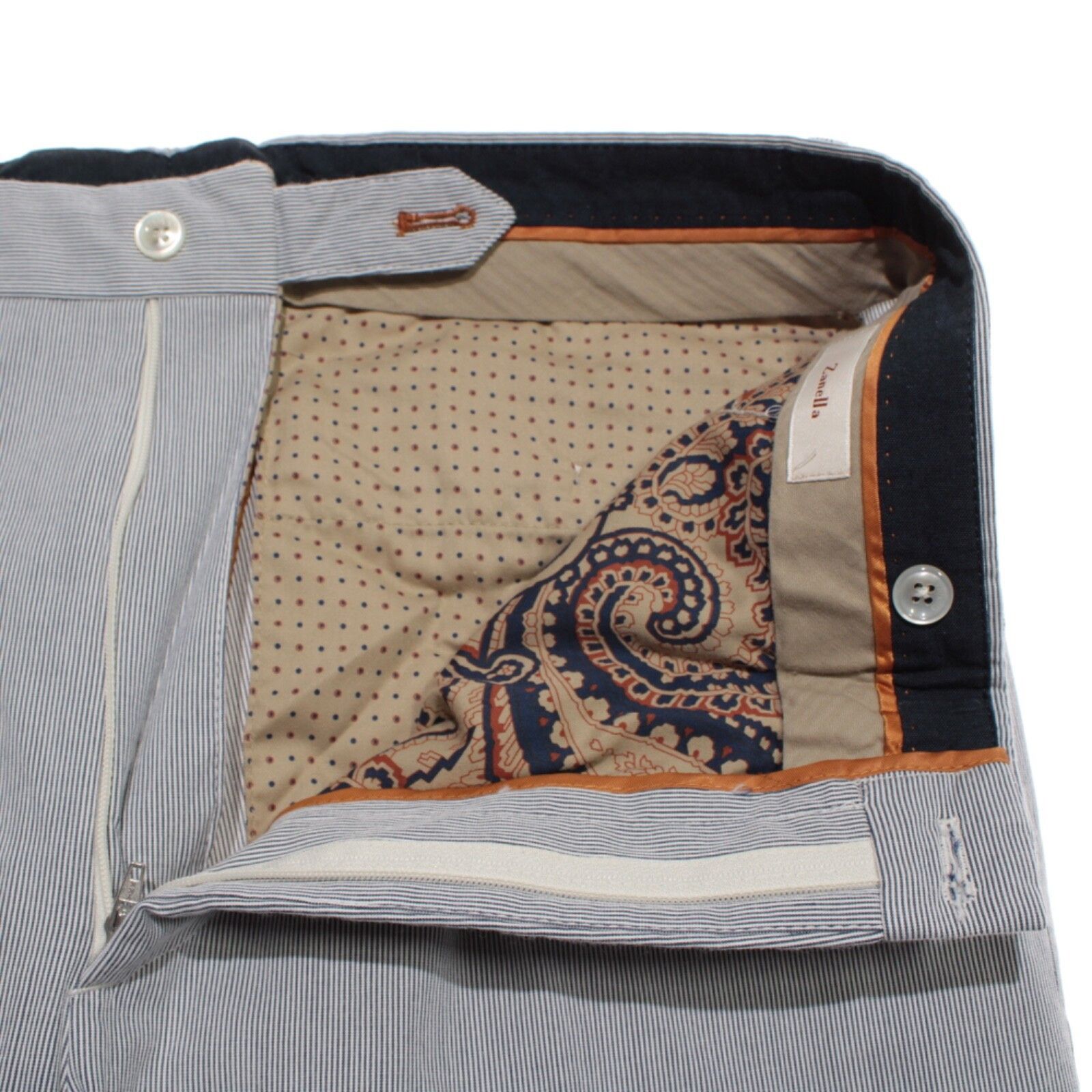 Zanella Zanella New with tags Chino Size 34 US In Blue Size US 34 / EU 50 - 3 Thumbnail