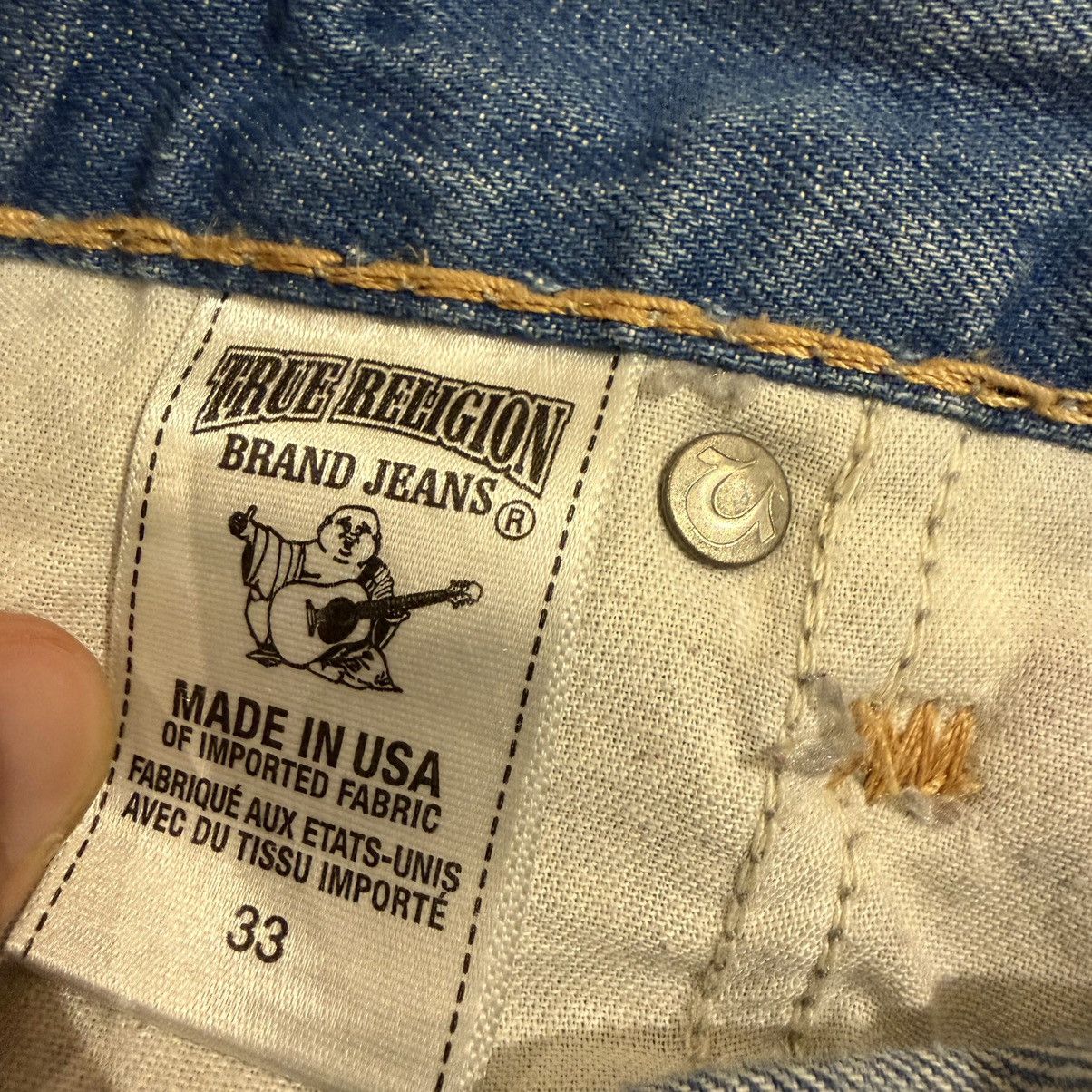 True Religion True religion usa light wash denim jeans rare Size US 33 - 11 Thumbnail