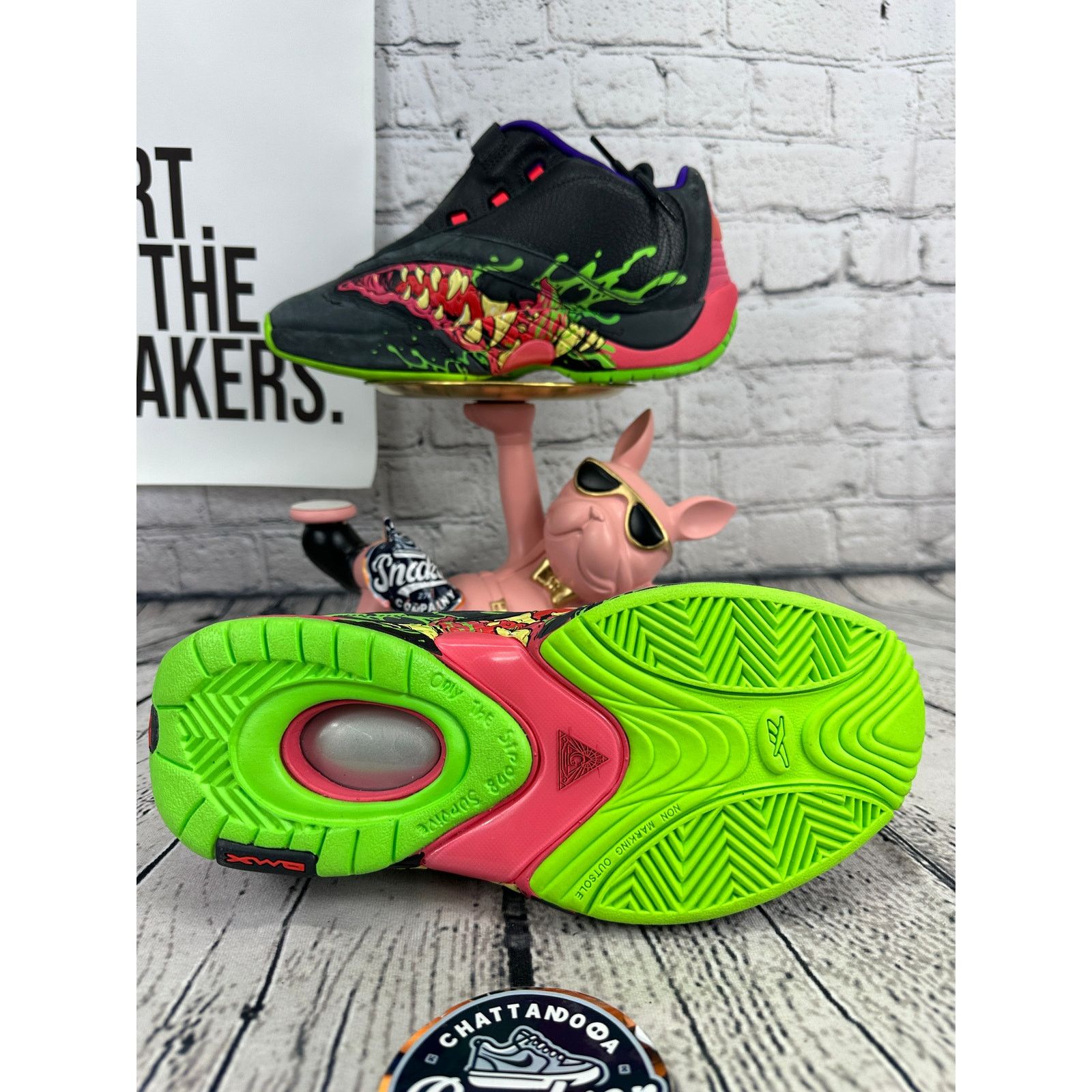 Reebok Reebok Answer Iverson Ghostbusters Basketball Shoes Mens 7.5 Size US 7.5 / EU 40-41 - 7 Thumbnail