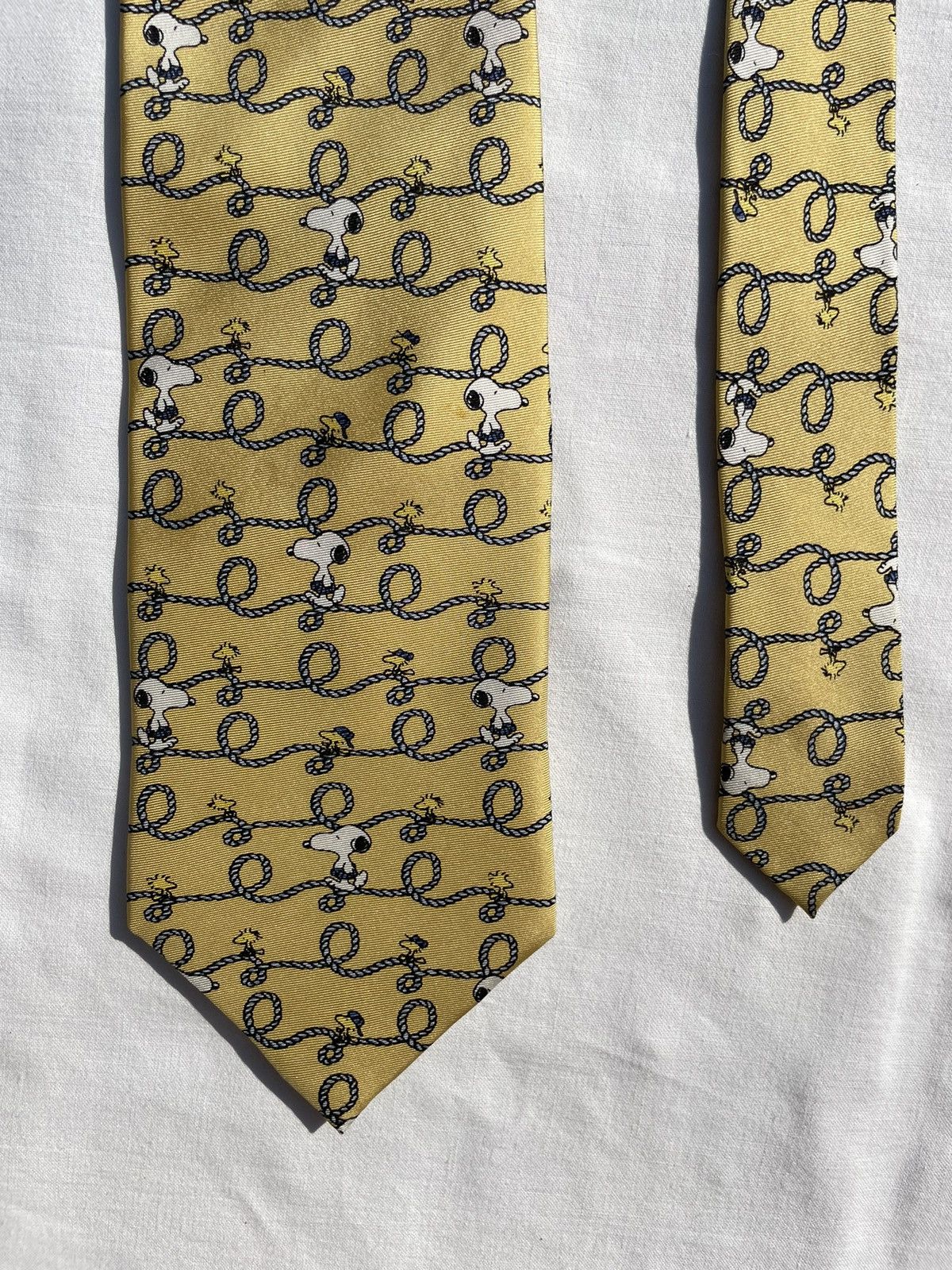 Other Snoopy Silk Tie Size ONE SIZE - 3 Thumbnail