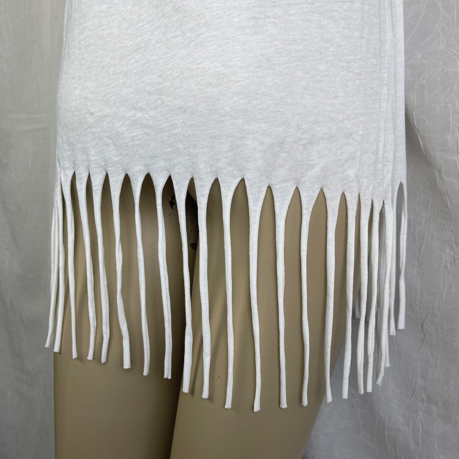 Pink Victoria’s Secret PINK White Fringe Tank Dress Pineapple NWT Size XS / US 0-2 / IT 36-38 - 15 Thumbnail