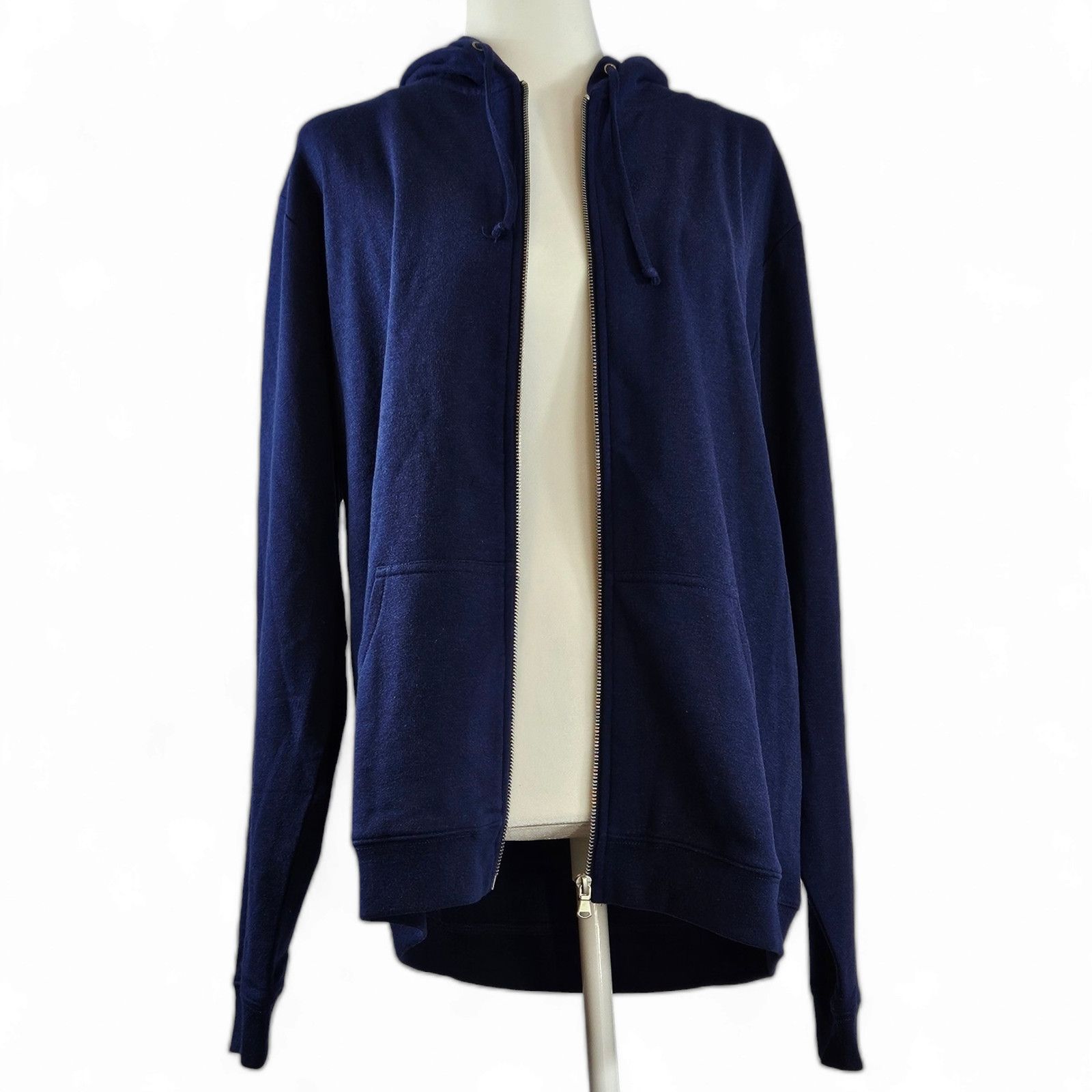 Hill House NWT Hill House The Teddy Zip Up Jacket Sz. S Navy Blue Size S / US 4 / IT 40 - 2 Thumbnail