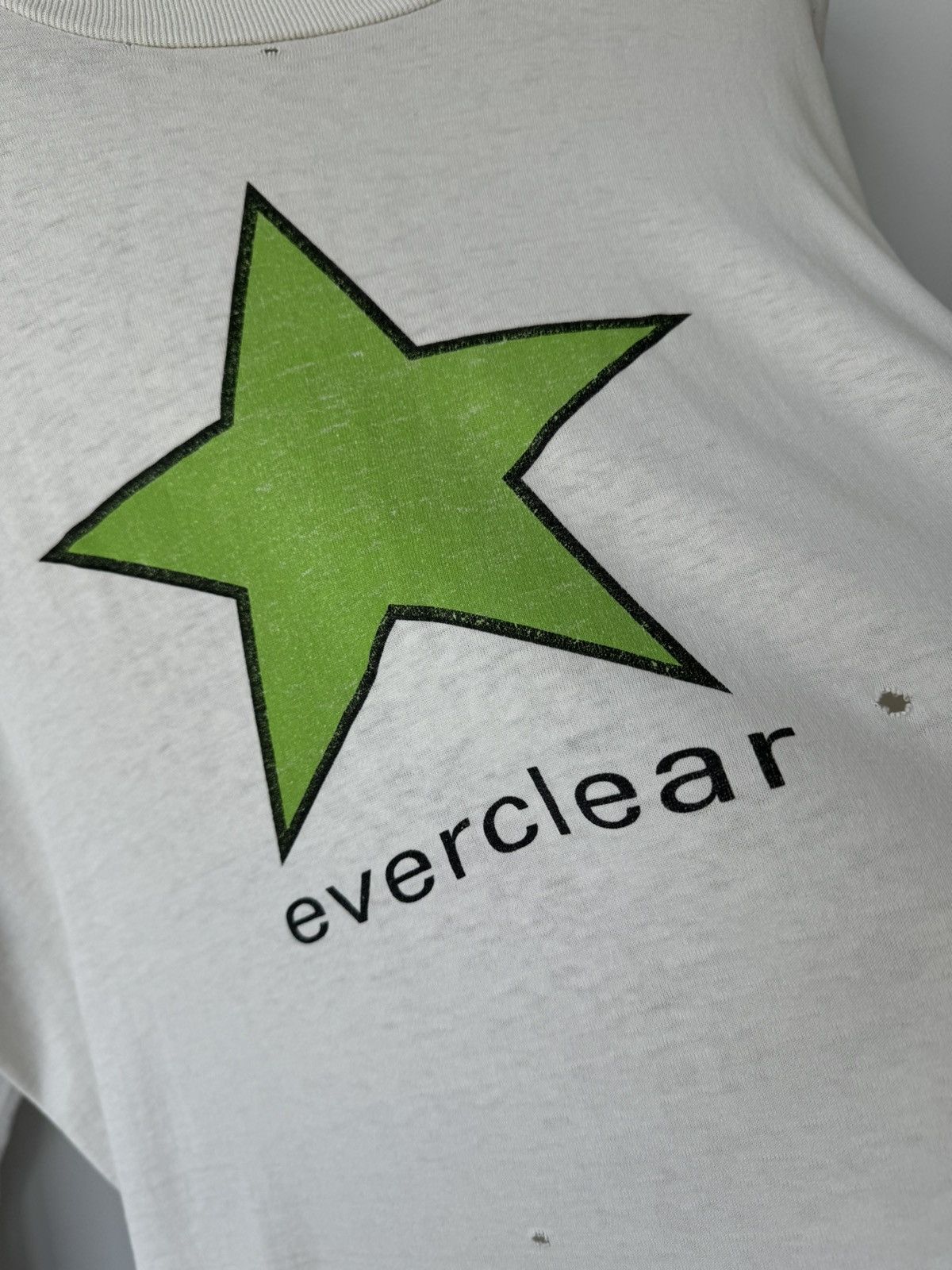 Vintage VINTAGE 90s THRASHED FADED EVERCLEAR LONGSLEEVE SHIRT RARE Size US XL / EU 56 / 4 - 3 Thumbnail