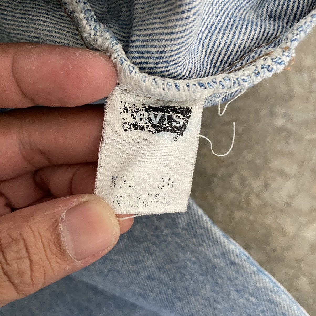 Levi's Vintage 90’s Levis Silvertab Loose Wide Denim Jeans Size US 33 - 18 Thumbnail
