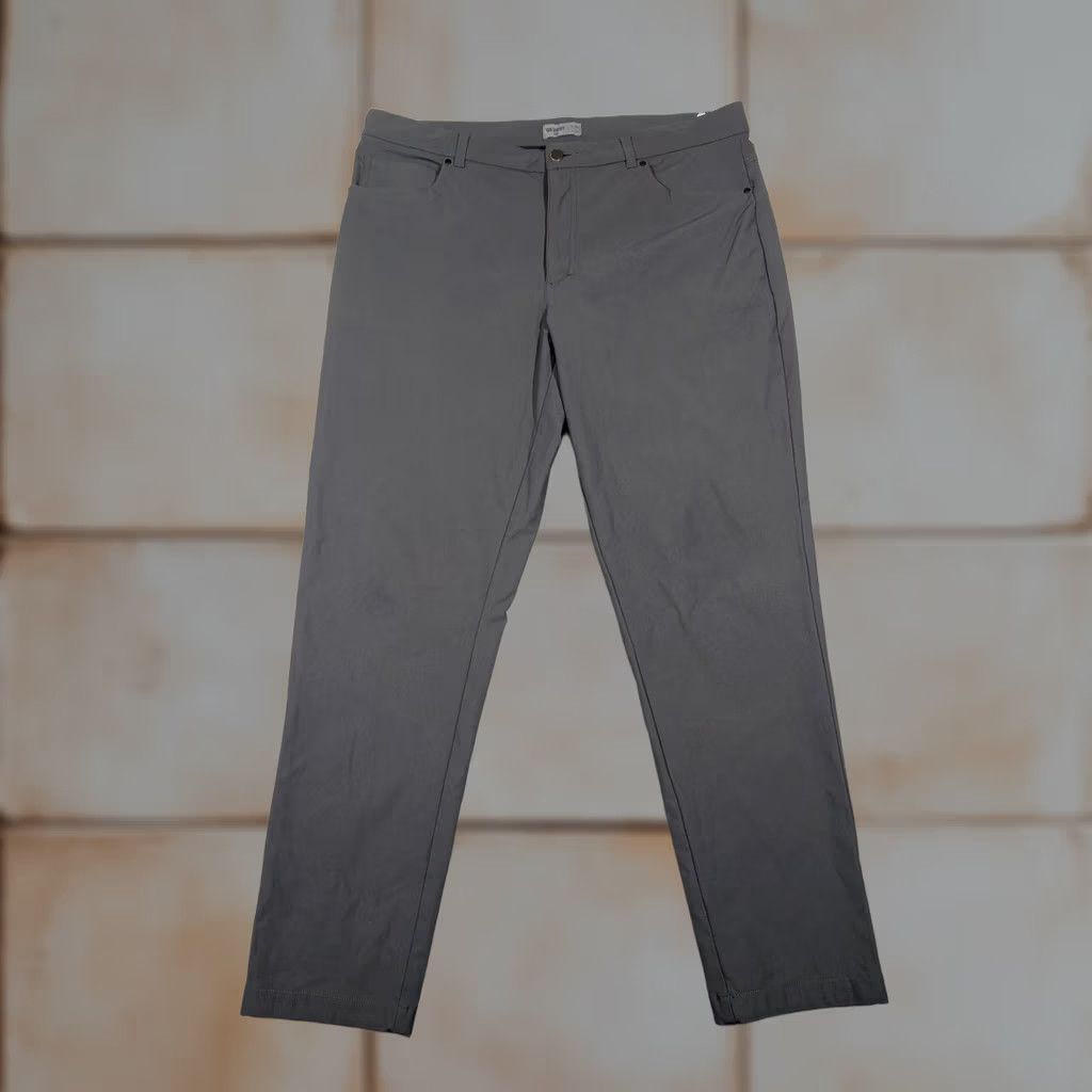 Vintage VRST Slim Pants Mens 38x32 Gray Stretch Chino 5 Pocket Golf Travel Casual Size US 38 / EU 54 - 1 Thumbnail