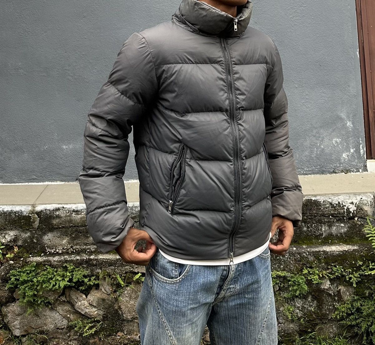 Avirex 👹Vintage Faded Avirex Bubble Puffer Jacket Size US M / EU 48-50 / 2 - 7 Thumbnail