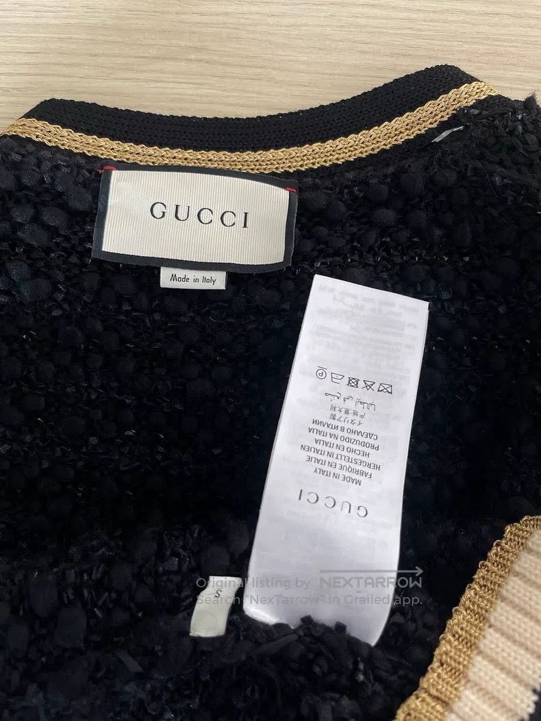 Gucci Gucci Classic pearl button cardigan coat Size S / US 4 / IT 40 - 3 Thumbnail