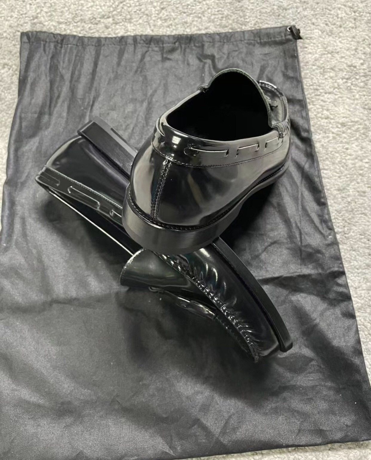 Saint Laurent Paris × Yves Saint Laurent Saint Laurent men's leather shoes Size US 8.5 / EU 41-42 - 4 Thumbnail