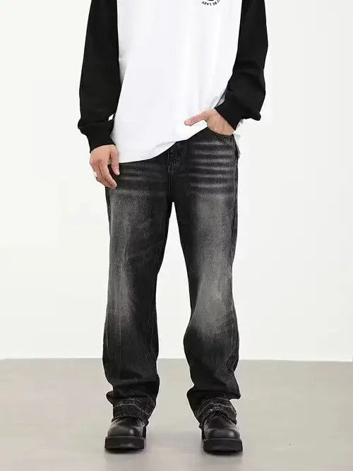 Designer × Japanese Brand × Vintage vibe faded washed jeans Size US 32 / EU 48 - 4 Thumbnail