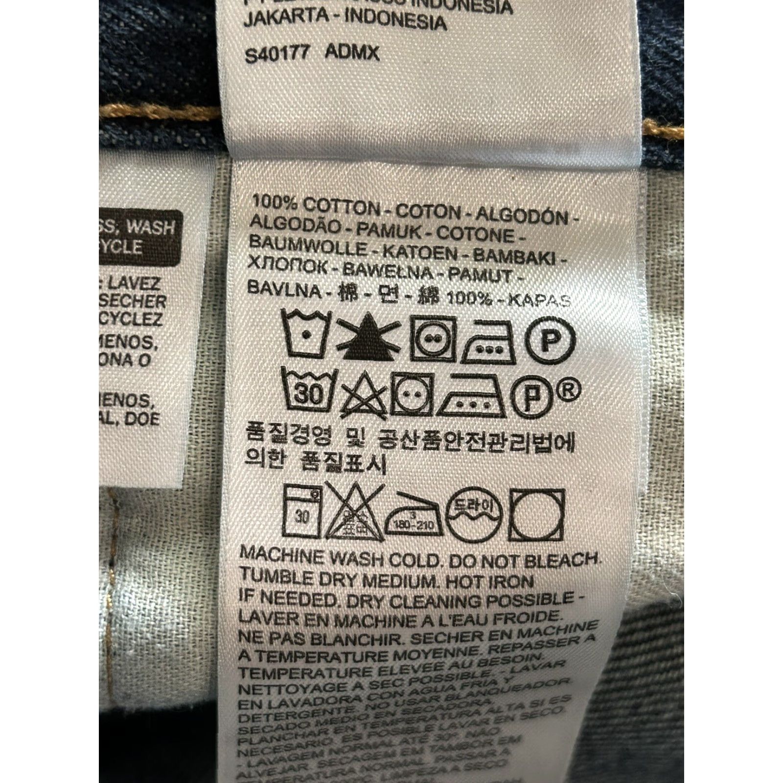 Levi's **Levi's 505 Mens Regular Fit Straight Blue Jeans Size 36x30** User: **Levi's 505 Mens Regular Fit Straight Blue Denim Size 36x30** Size US 36 / EU 52 - 3 Thumbnail