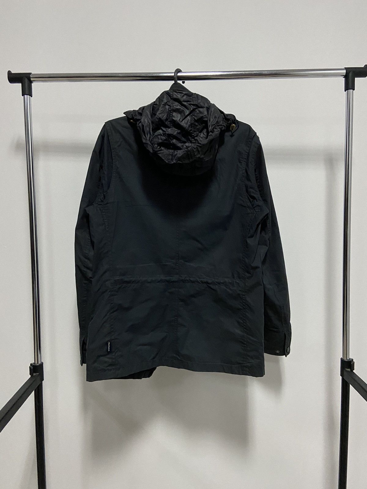 Barbour × Vintage Barbour Tailored Sapper Wax vintage hooded jacket Size US S / EU 44-46 / 1 - 2 Thumbnail