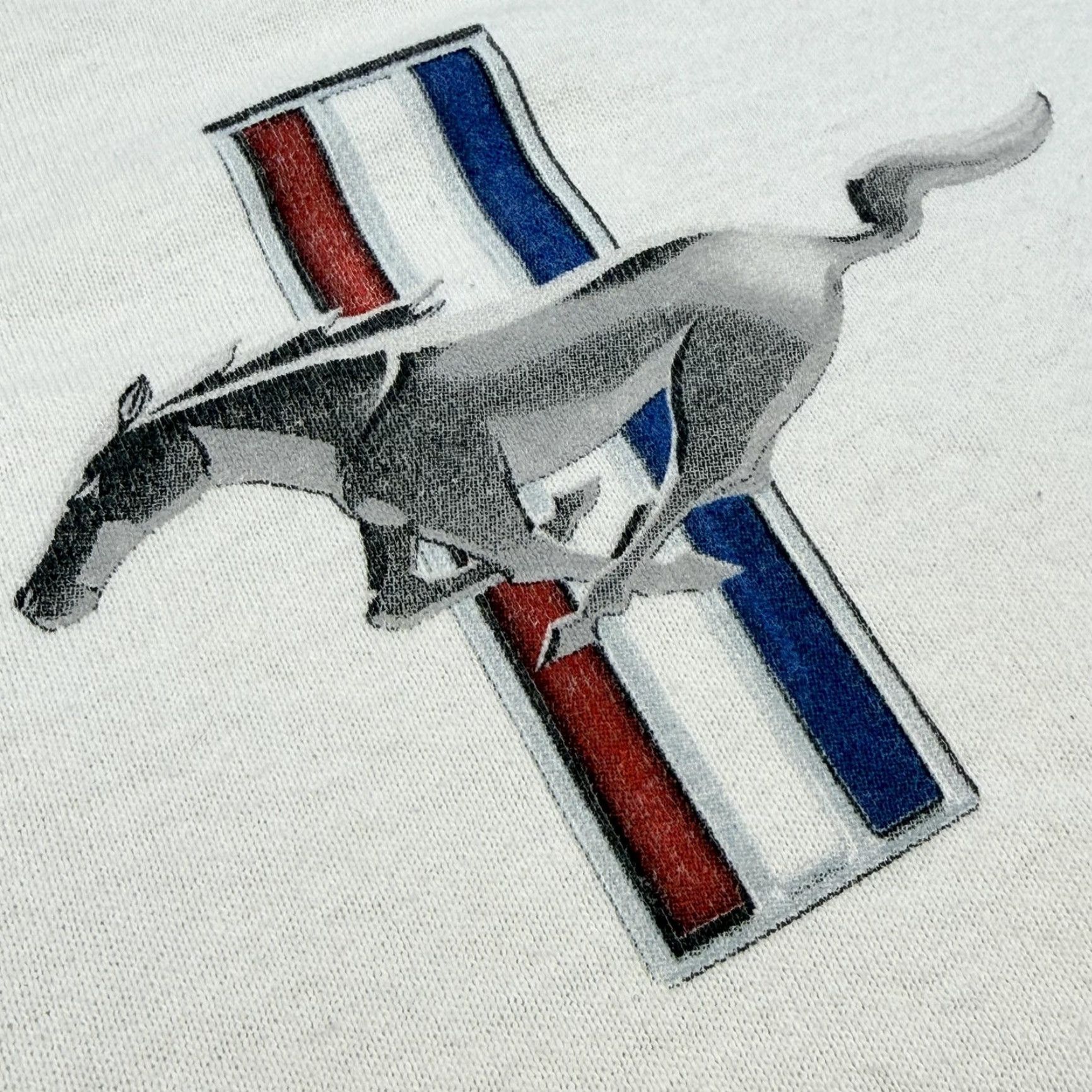 Ford Ford Mustang Shirt Mens XL White Graphic Tee Official Licensed Product Size US XXL / EU 58 / 5 - 7 Thumbnail