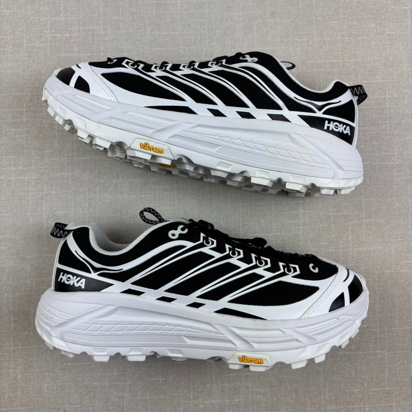 Hoka ⛄️ Hoka One One Mafate Three2 “Frost Black” 11M Size US 11 / EU 44 - 2 Thumbnail