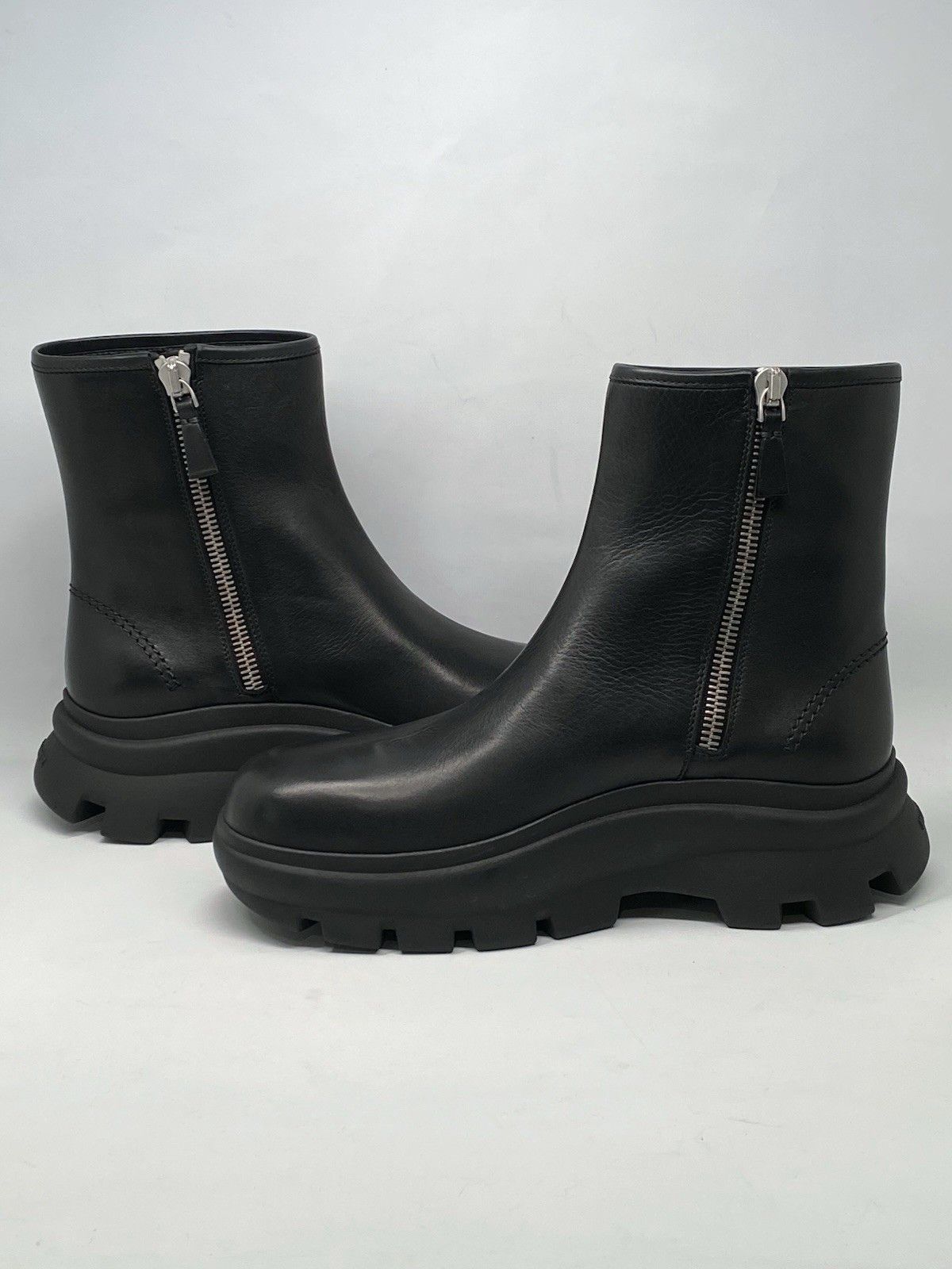 Jil Sander FW 24 Black zip Boots sz 45 Size US 12 / EU 45 - 10 Thumbnail