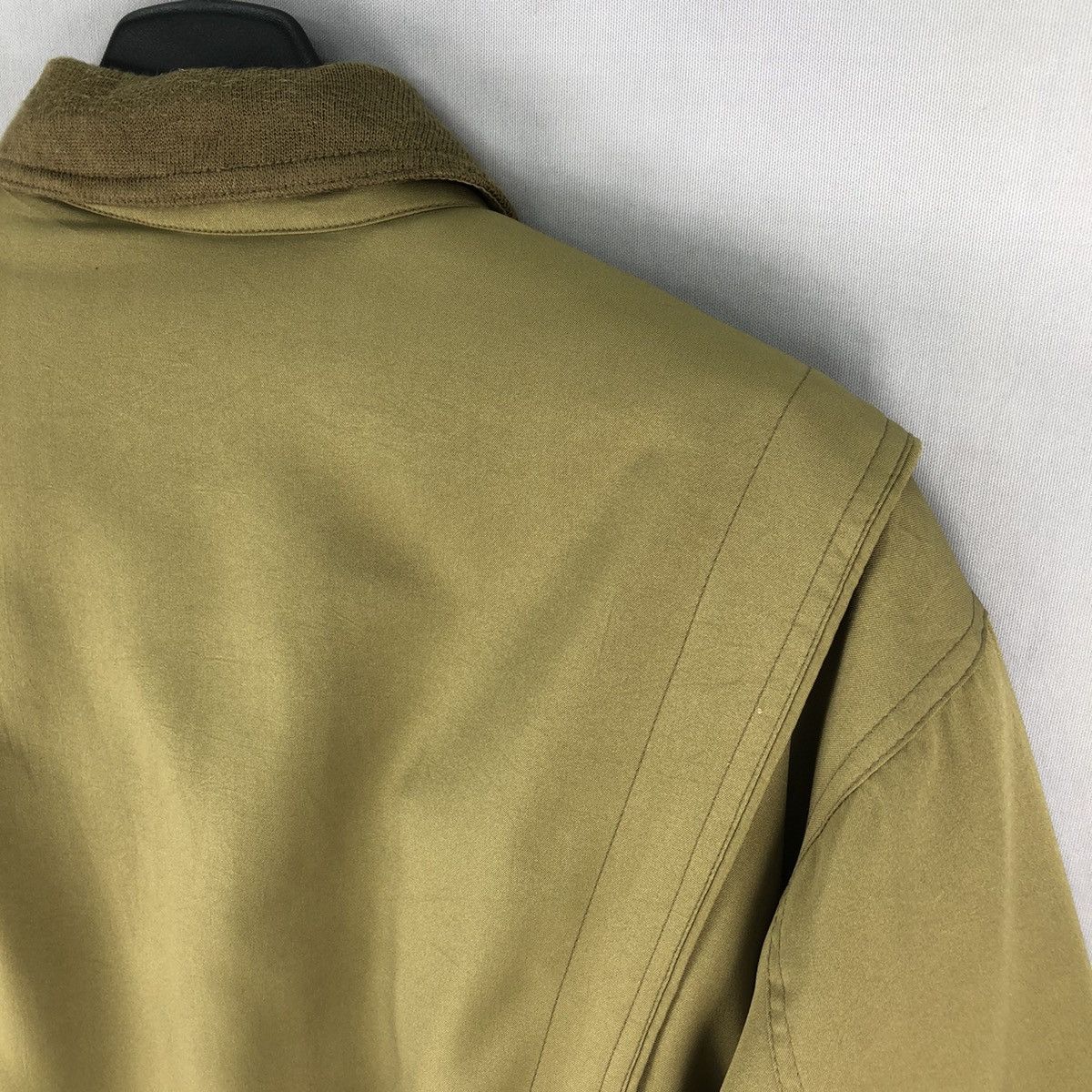 Japanese Brand Vintage 90's Casual Work Zipper Jacket Caramel by Sapperman Size US M / EU 48-50 / 2 - 5 Thumbnail