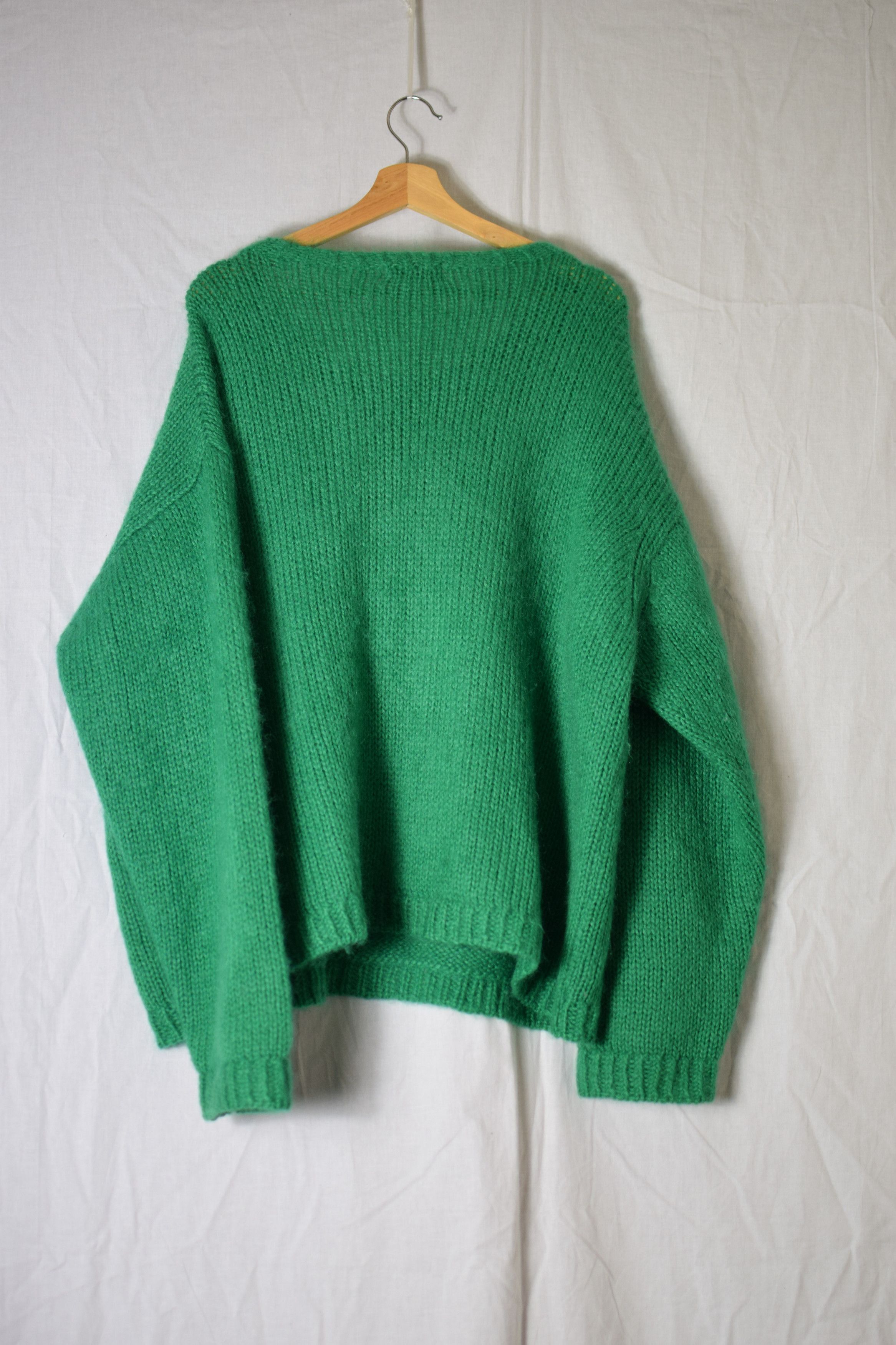 Yohji Yamamoto YYPH Archive Green Mohair Knit Size US L / EU 52-54 / 3 - 3 Thumbnail