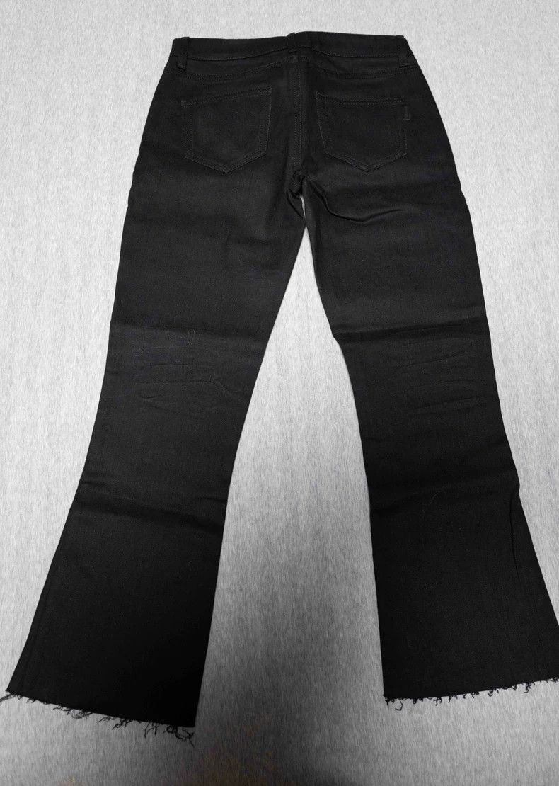 Saint Laurent Paris Saint Laurent Paris Black cropped micro-jeans Size 25" / US 0 / IT 36 - 2 Thumbnail