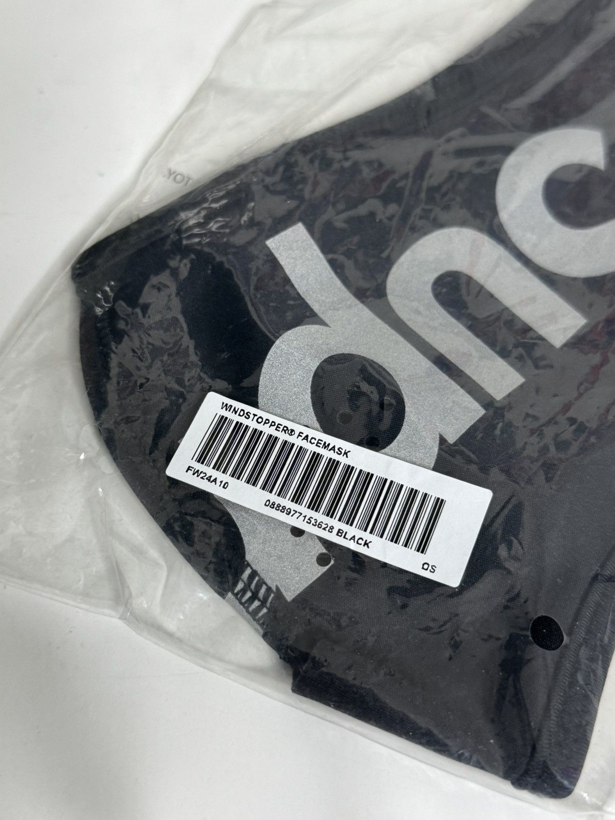 Supreme Supreme WINDSTOPPER Facemask (FW24( GORE-TEX New Ships fast Size ONE SIZE - 4 Thumbnail