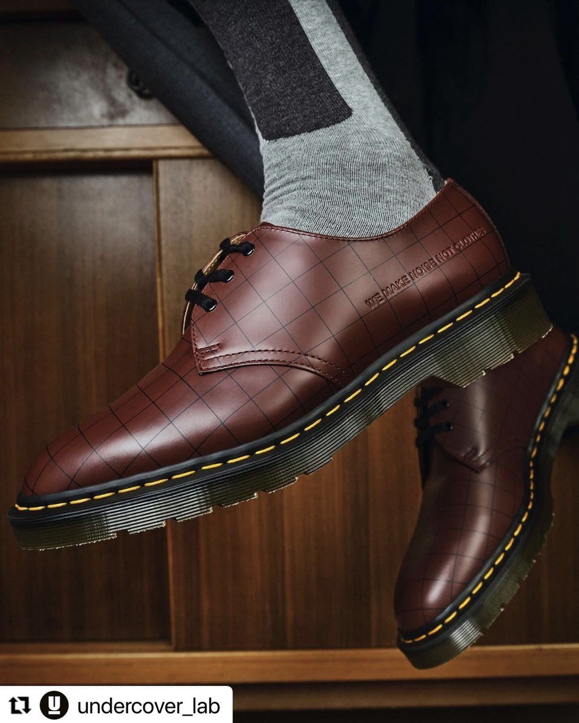 Dr. Martens × Undercover Undercover x Dr. Martens Classic Model 1461 Size US 10 / EU 43 - 10 Thumbnail