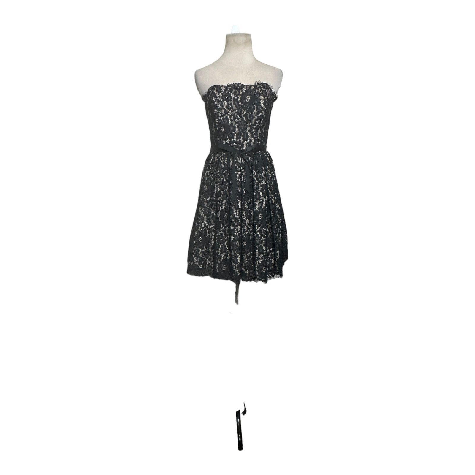 Robert Rodriguez Robert Rodriguez Lace Strapless Party Cocktail Dress Size 6 Size M / US 6-8 / IT 42-44 - 18 Thumbnail
