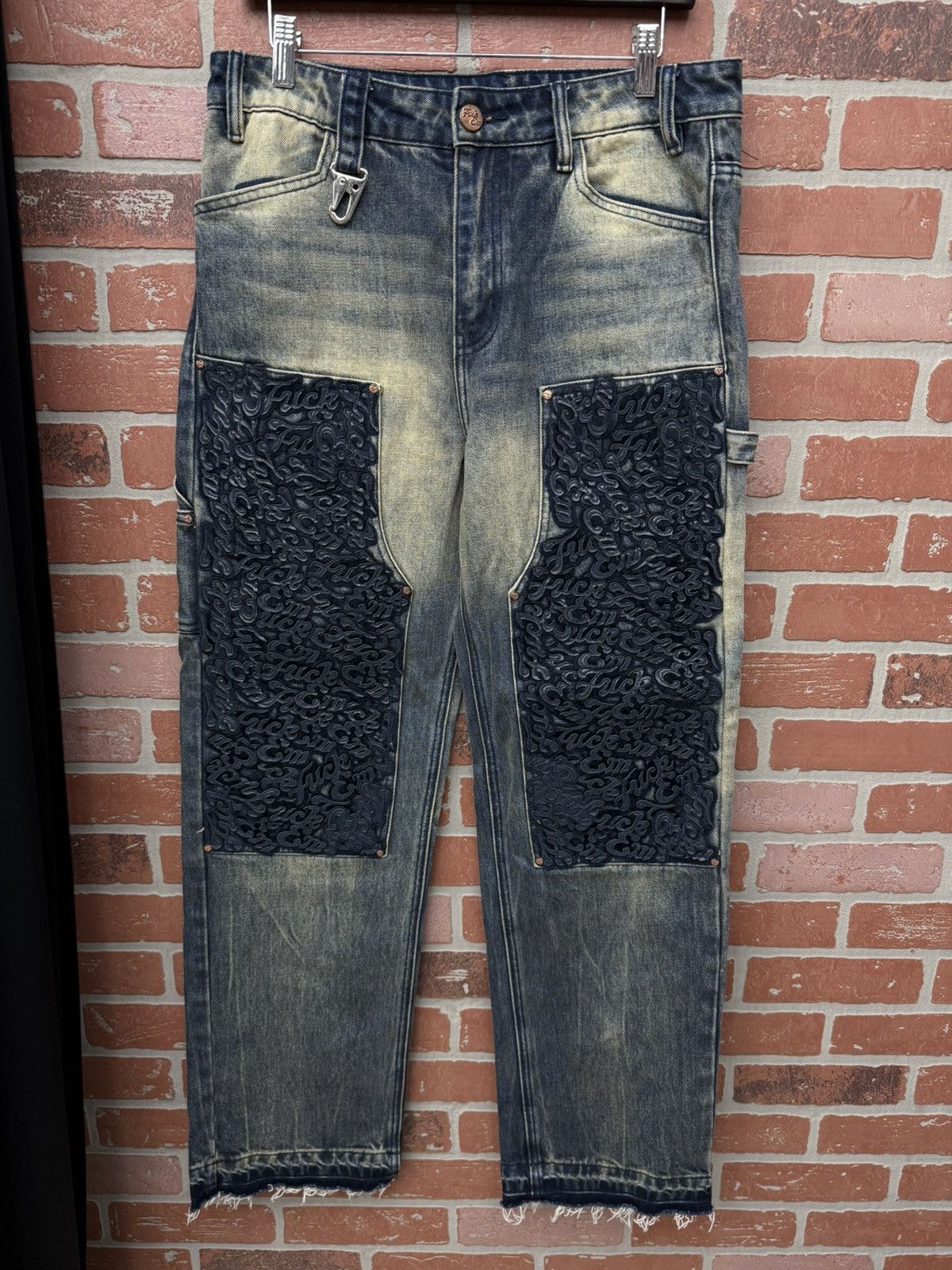 Other Fuck EM Denim Pants Dark Blue Size (32) Size US 32 / EU 48 - 1 Thumbnail