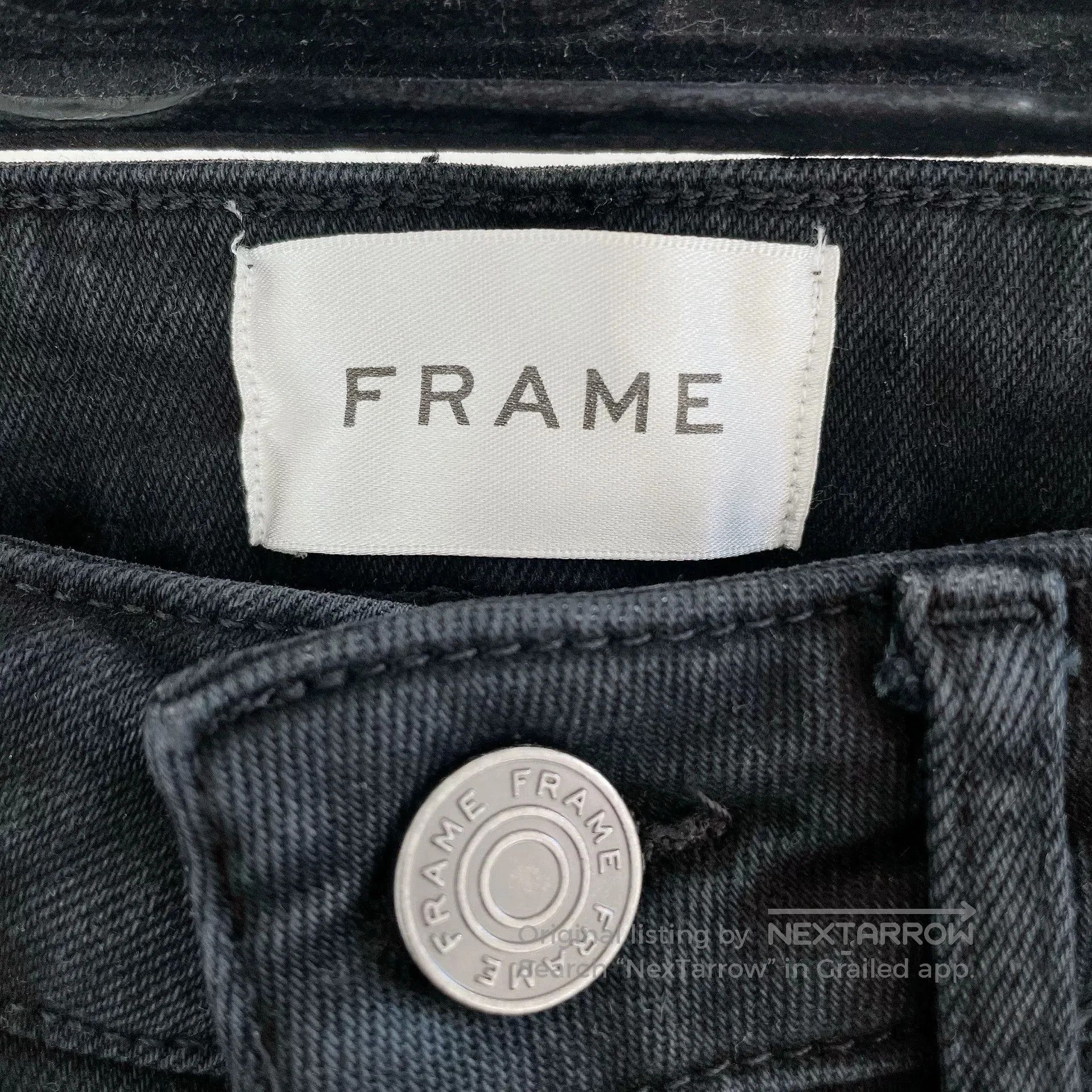 Frame Frame Black Jeans. Size 25" / US 0 / IT 36 - 5 Thumbnail