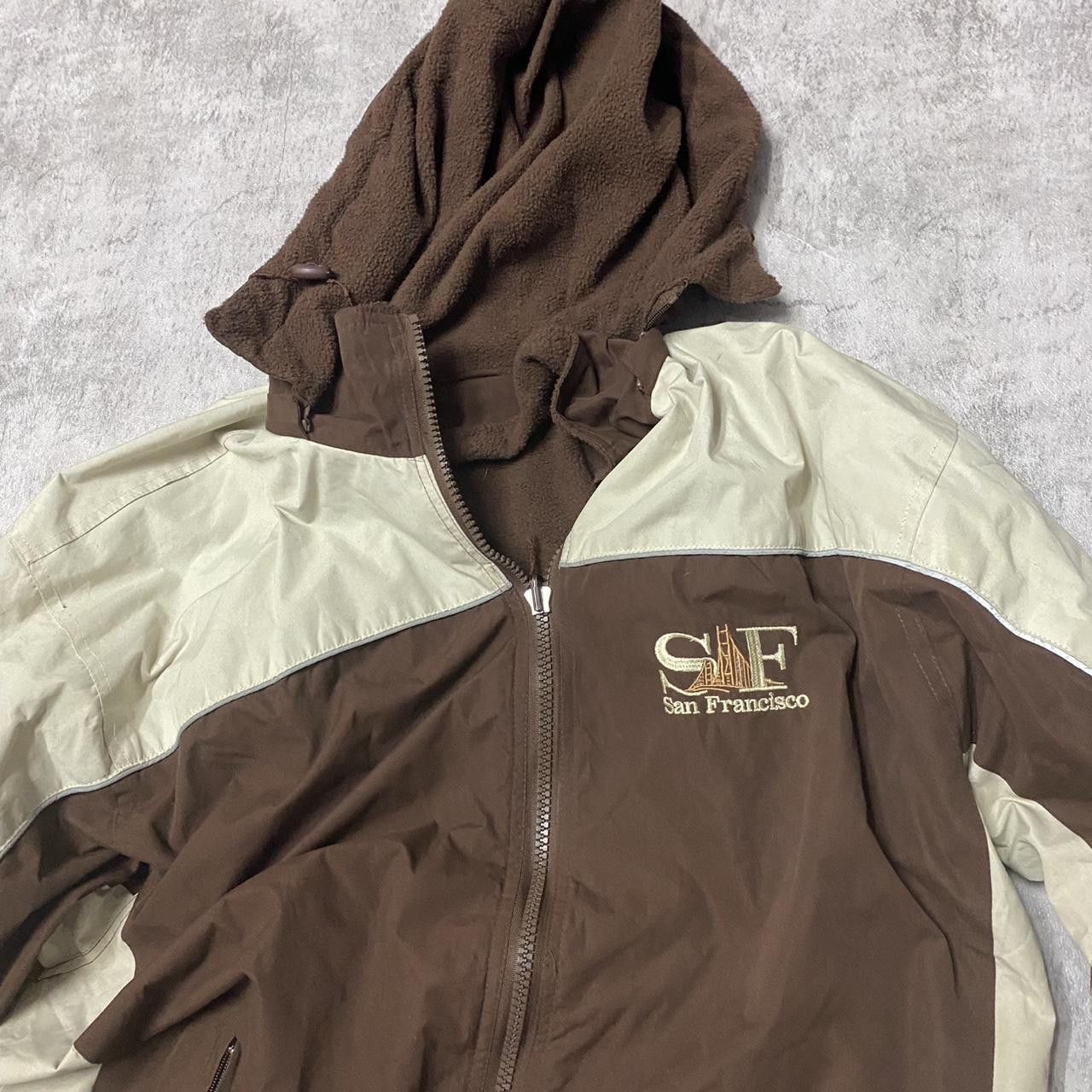 Other Brown and cream San Francisco windbreaker jacket Size US M / EU 48-50 / 2 - 2 Thumbnail