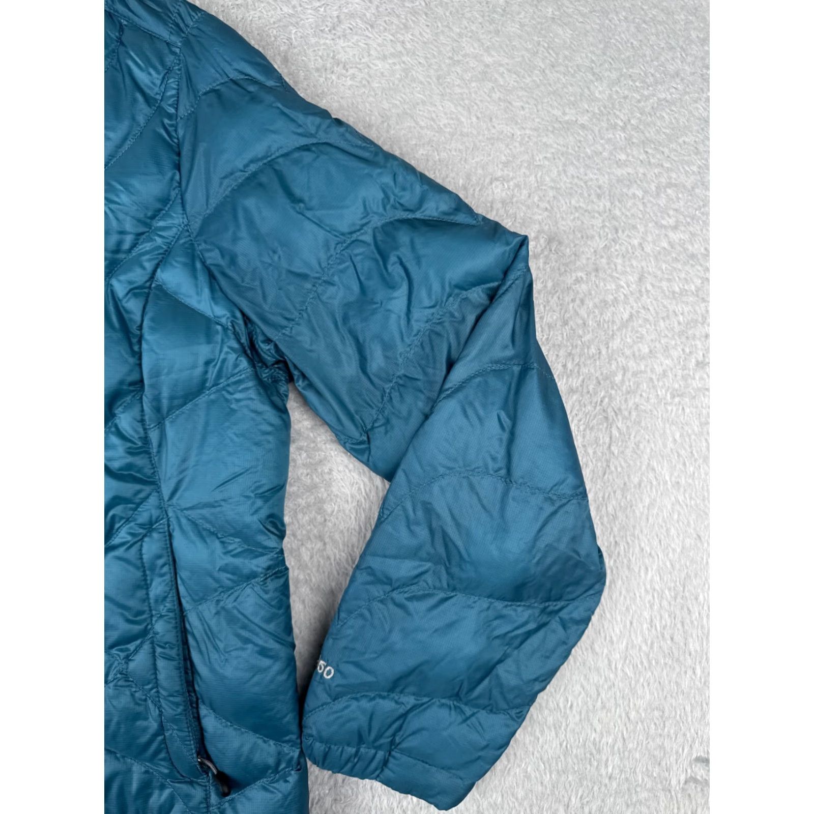 Vintage VINTAGE L.L. Bean Jacket Womens Small Blue Puffer 850 Goose Down Full Zip Mock Neck Stow Size S / US 4 / IT 40 - 2 Thumbnail