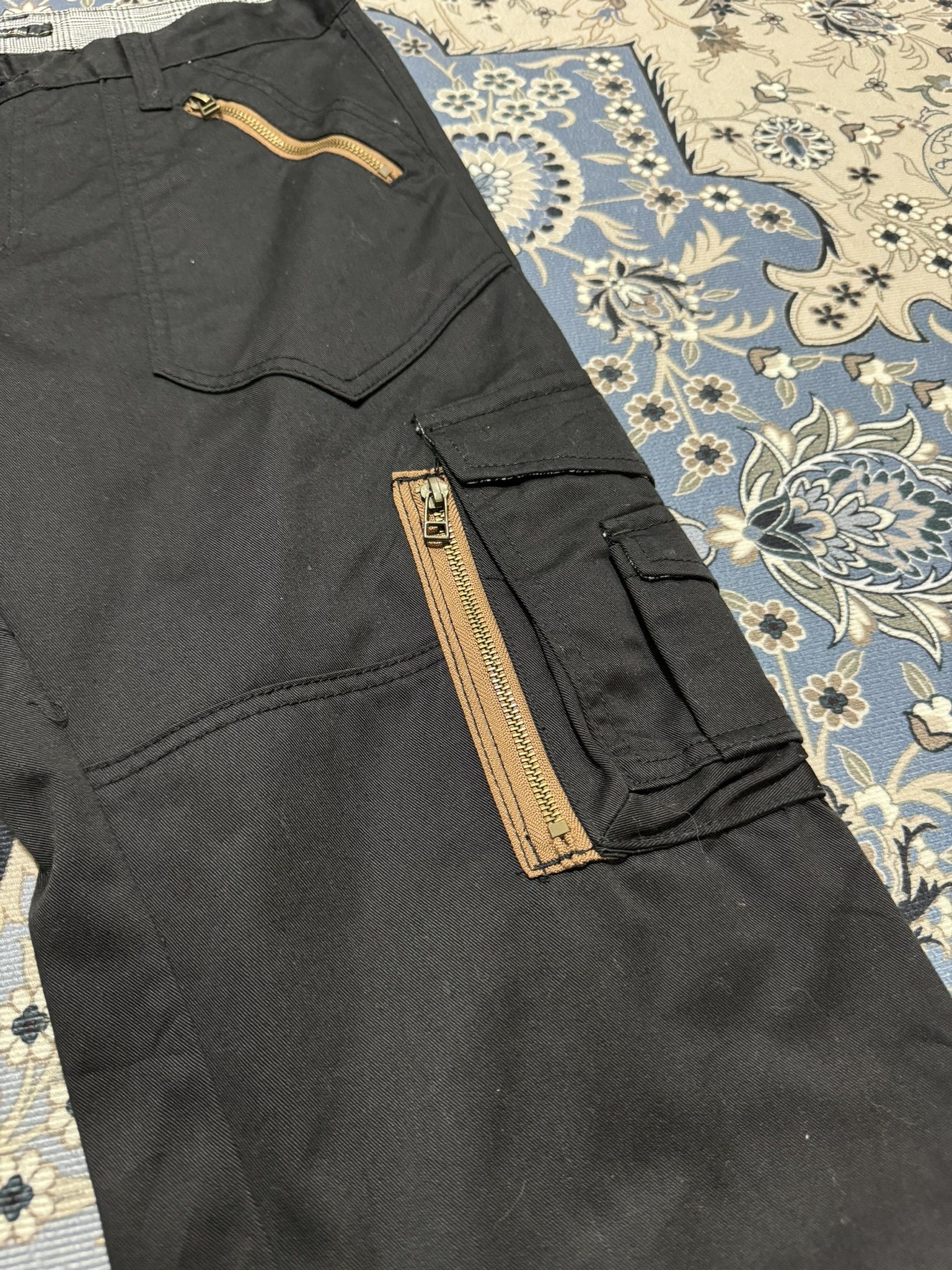 Beauty Beast × General Research × Japanese Brand Japanese Brand Double Focus Zipper Cargo Pants Vuja De Size US 31 - 5 Thumbnail