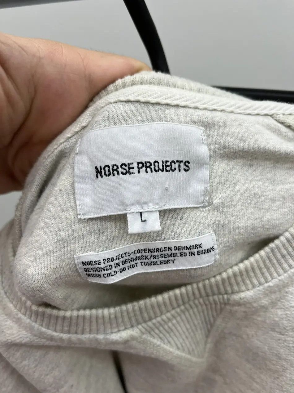 Norse Projects Norse Projects Tristan Reversed Brushed Sweatshirt Size US L / EU 52-54 / 3 - 2 Thumbnail
