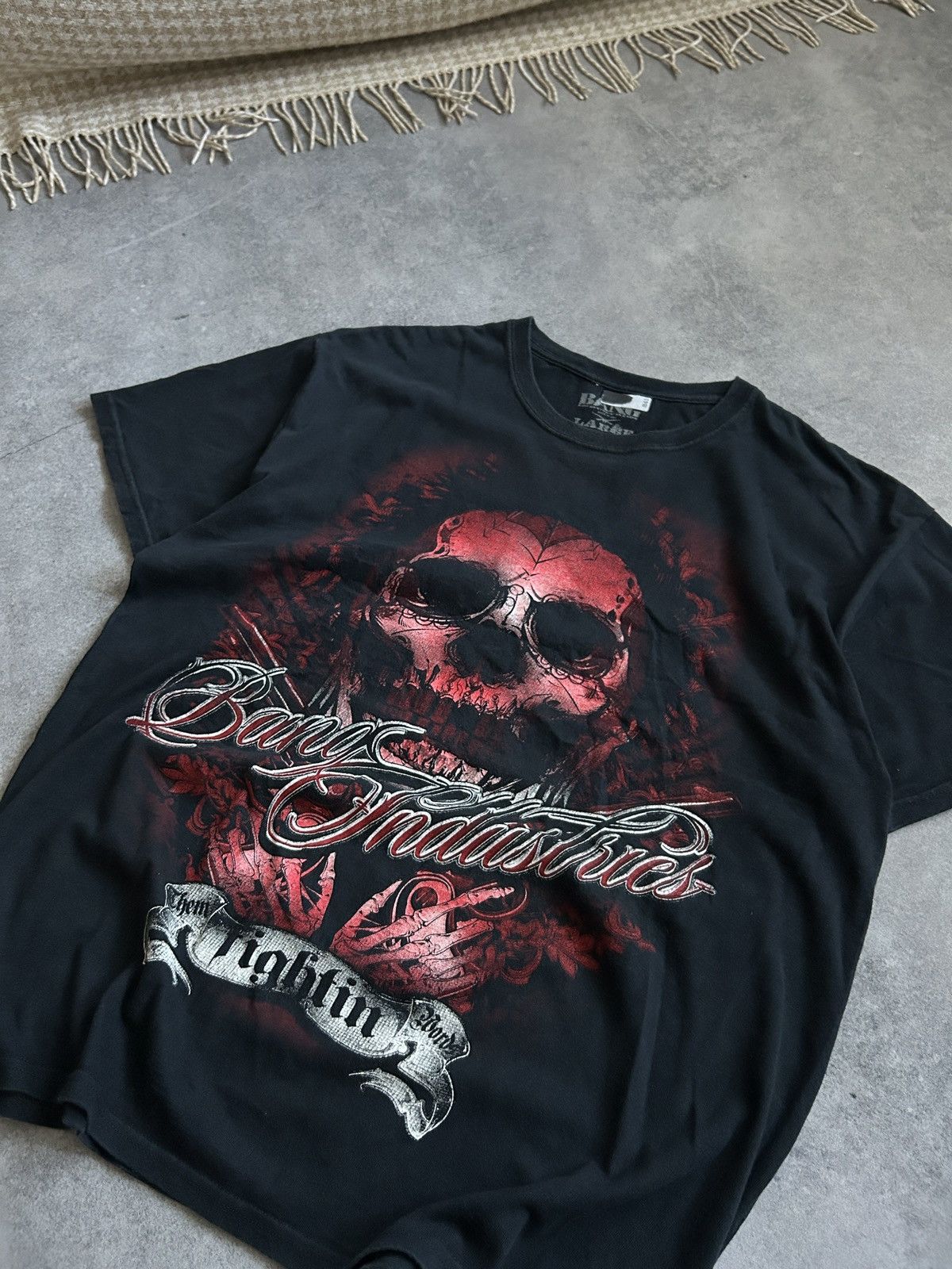 Other Vintage Bang Industries Skeleton big logo y2k Affliction Size US L / EU 52-54 / 3 - 2 Thumbnail