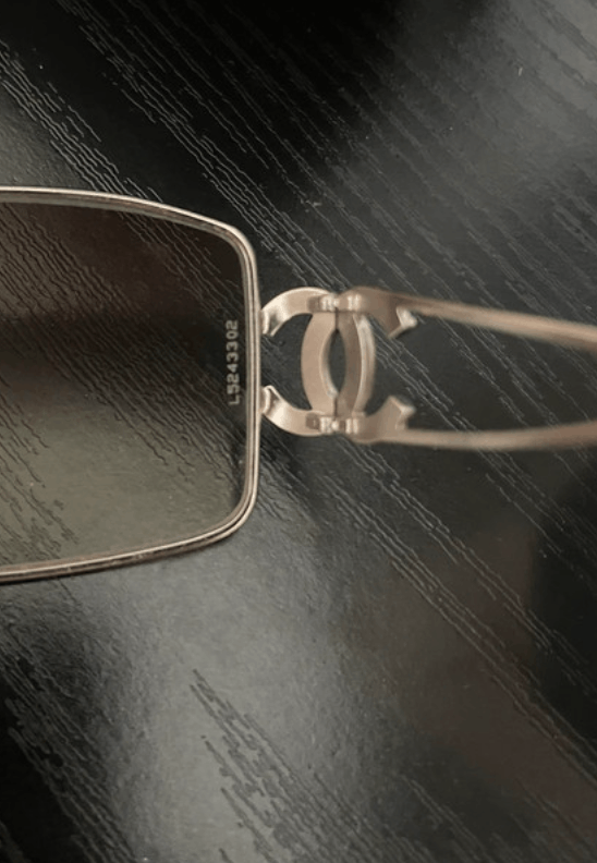 Chanel Chanel Sunglasses 4072-B CC Rhinestone Rimless 4017 Vintage Size ONE SIZE - 4 Thumbnail