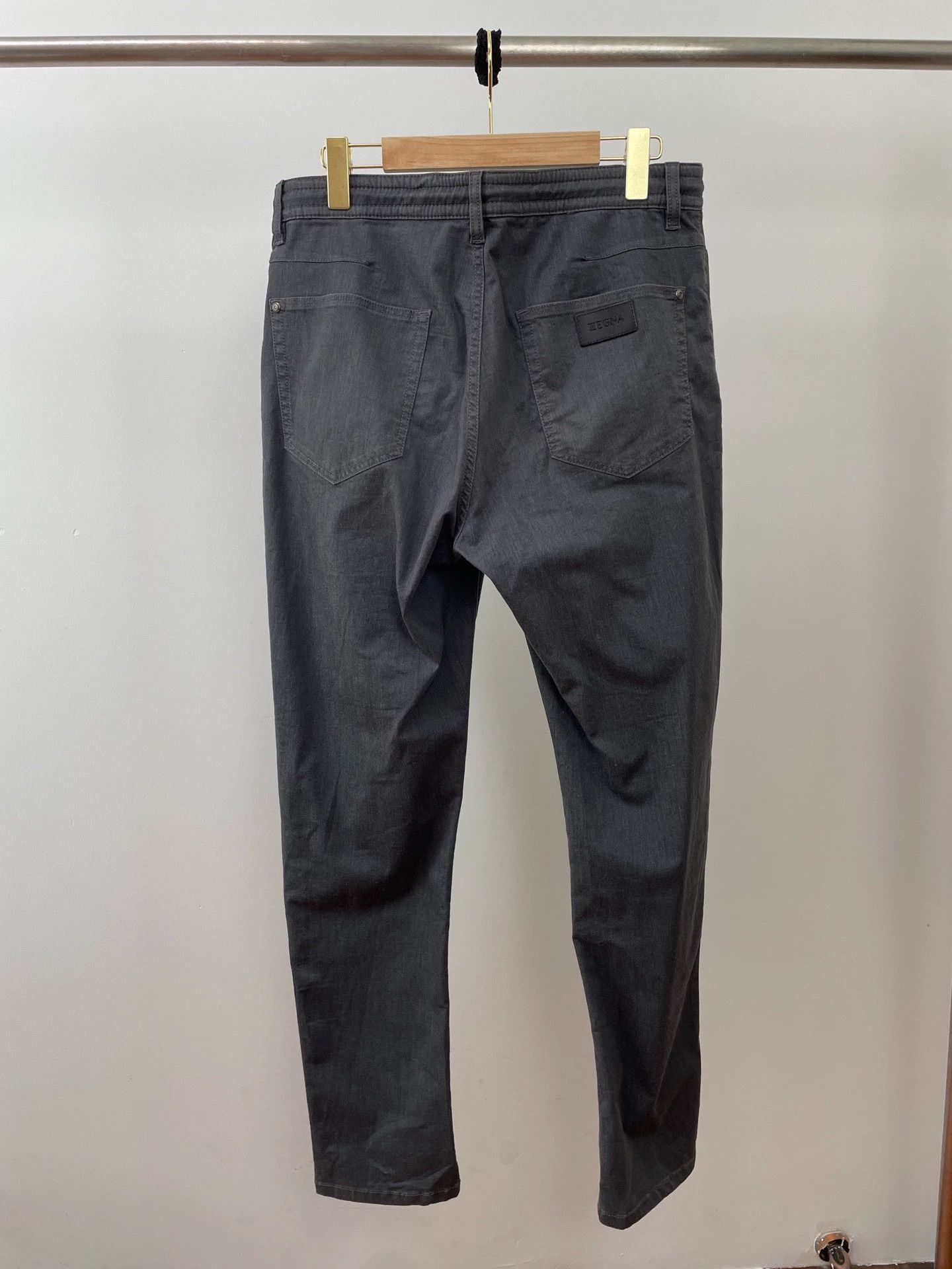 Ermenegildo Zegna ZEGNA 31 Size Structured Denim Jeans Size US 31 - 2 Thumbnail