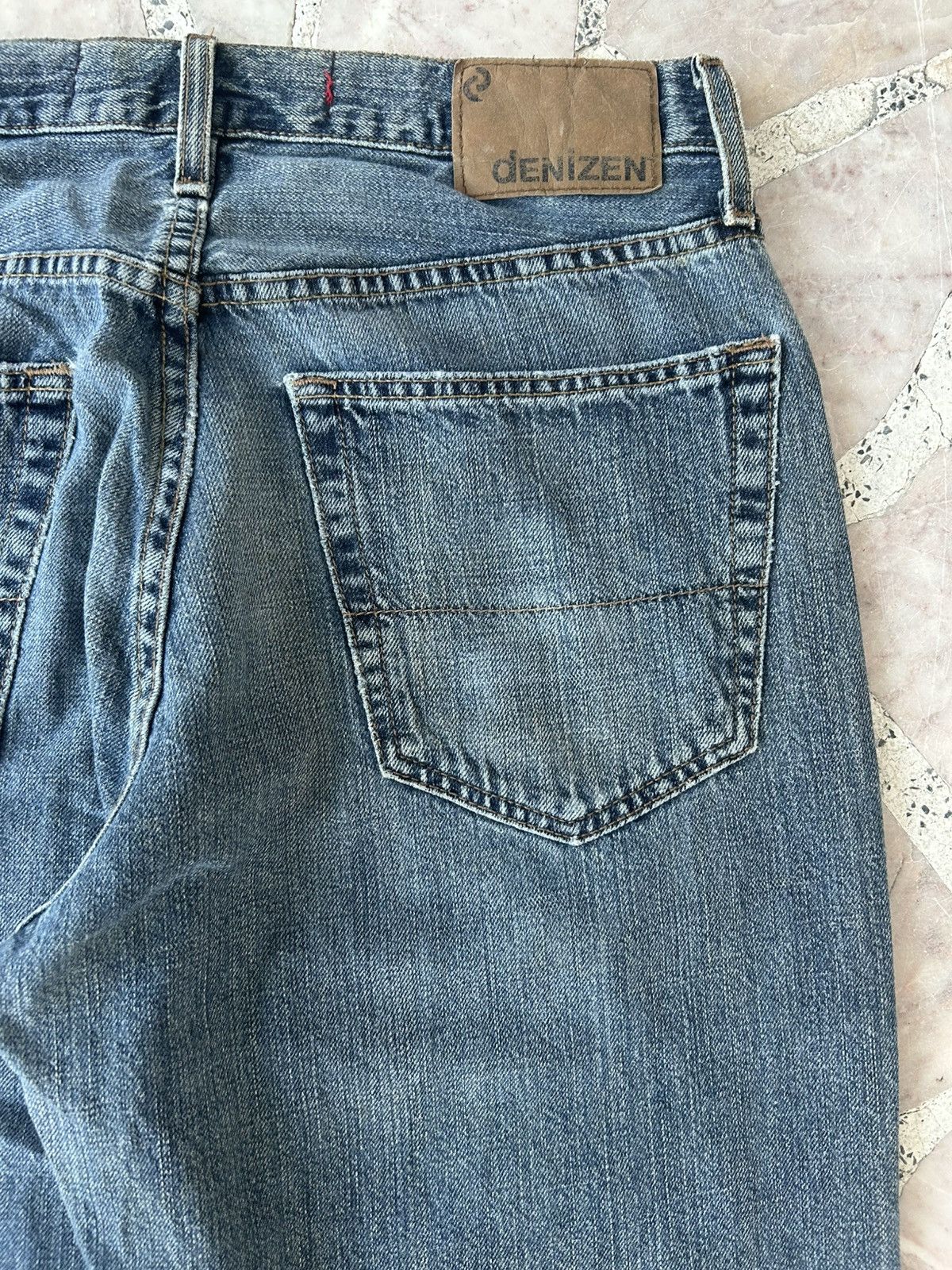 Levi's denizen Levis 285 Relaxed Fit Distress Denim Size US 33 - 11 Thumbnail