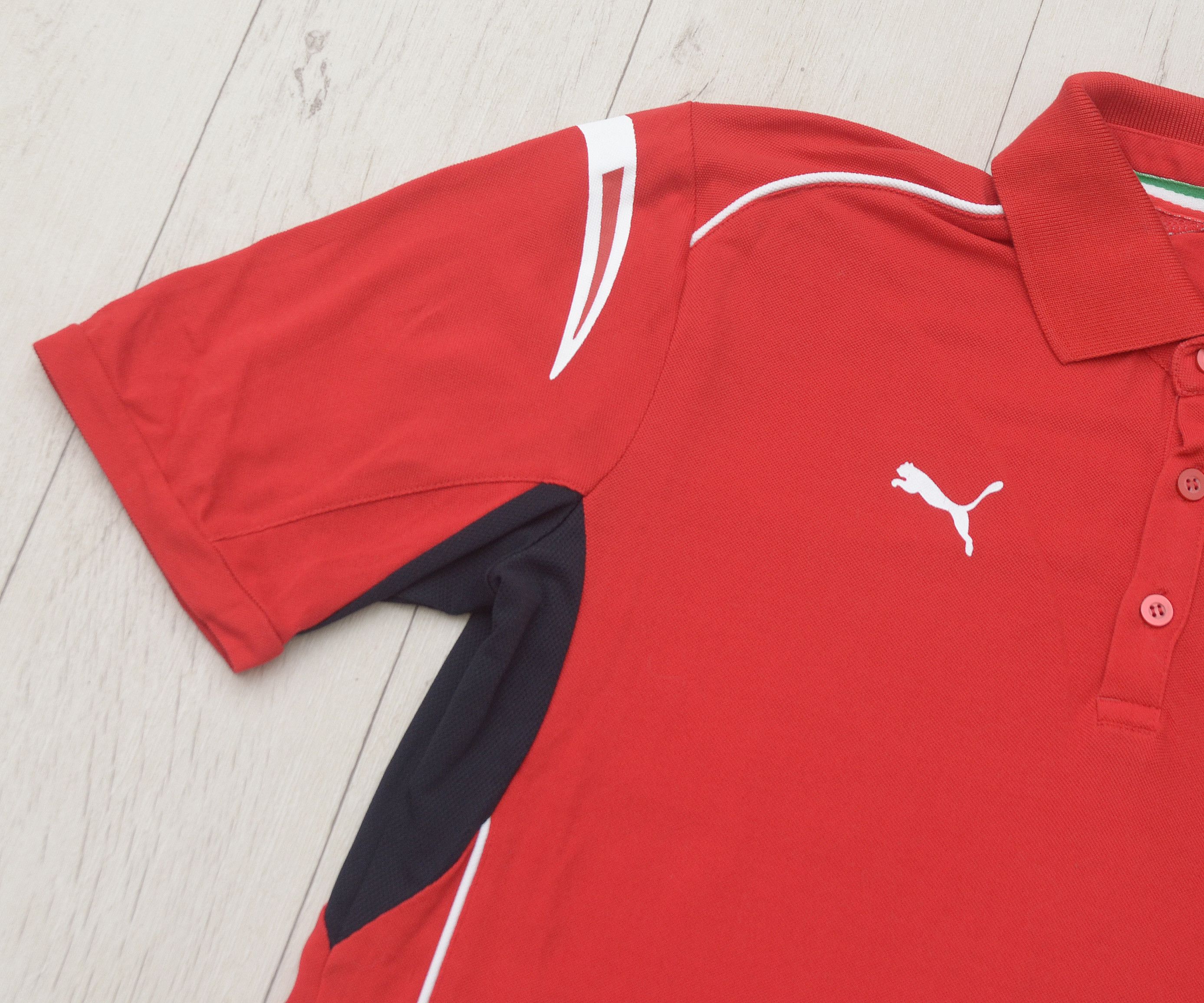 Ferrari × Puma Y2K Ferrari Racing T Shirt Polo Puma Santander F1 Size US S / EU 44-46 / 1 - 3 Thumbnail