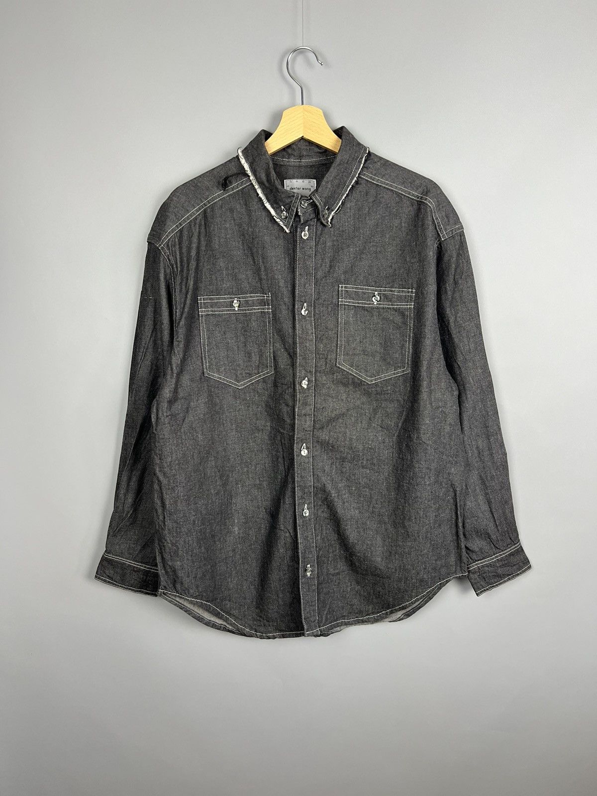 Dexter Wong (M) RARE Dexter Wong vintage button up shirt / overshirt Size US M / EU 48-50 / 2 - 13 Thumbnail