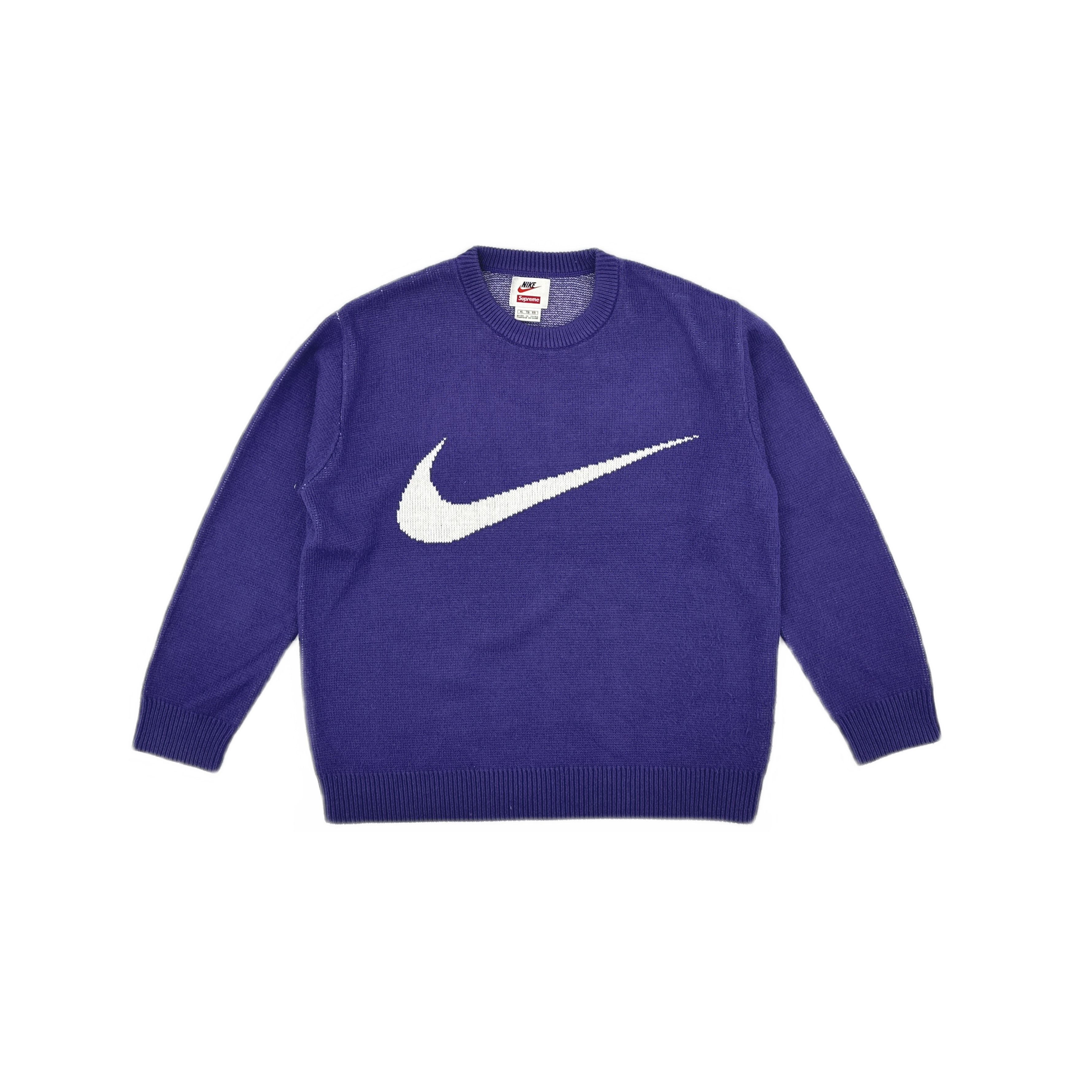 Supreme Supreme x Nike Swoosh Sweater Size XL Size US XL / EU 56 / 4 - 1 Thumbnail