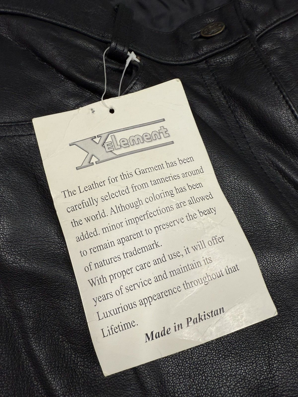 Vintage AMAZING Vintage Leather Pants Sz. 6 Biker Jean Size 28" / US 6 / IT 42 - 8 Thumbnail