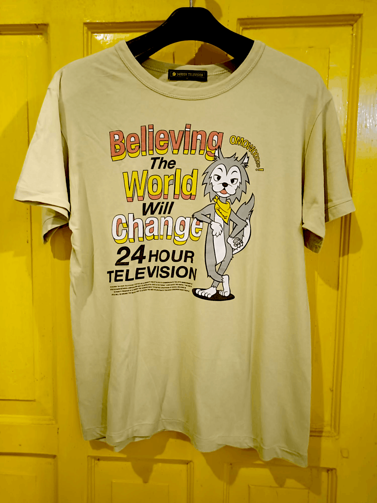 Japanese Brand × Vintage 24 Hour Television-Believing the World Will Change Size US M / EU 48-50 / 2 - 18 Thumbnail