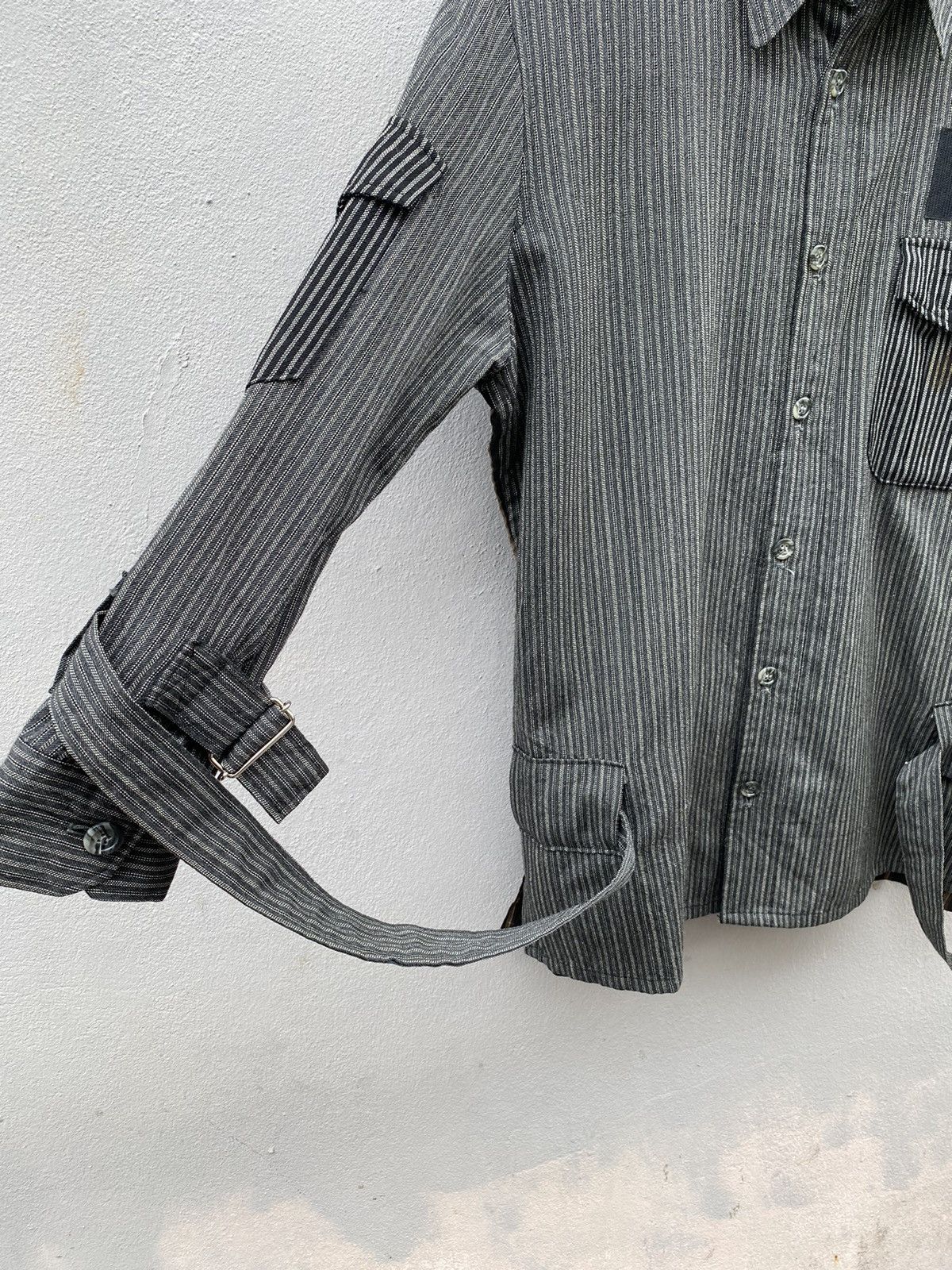 Japanese Brand × Seditionaries × Vintage Vintage 90s MILKBOY Bondage Hybrid Seditionaries/Punk Shirt Size US M / EU 48-50 / 2 - 16 Thumbnail