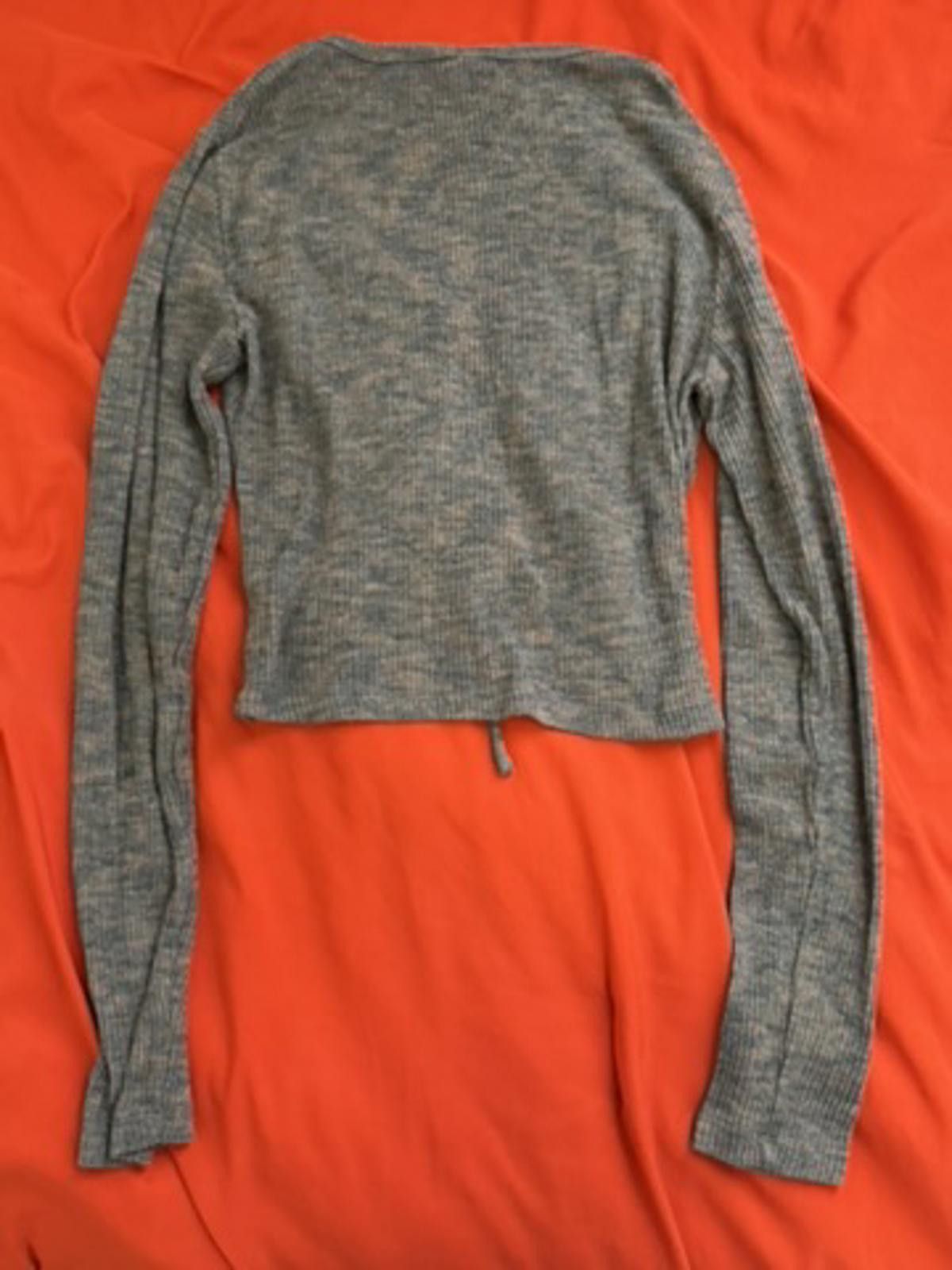 Other WILD FABLE Adjustable Crop Cardigan in Gray (SMALL) Size S / US 4 / IT 40 - 4 Thumbnail