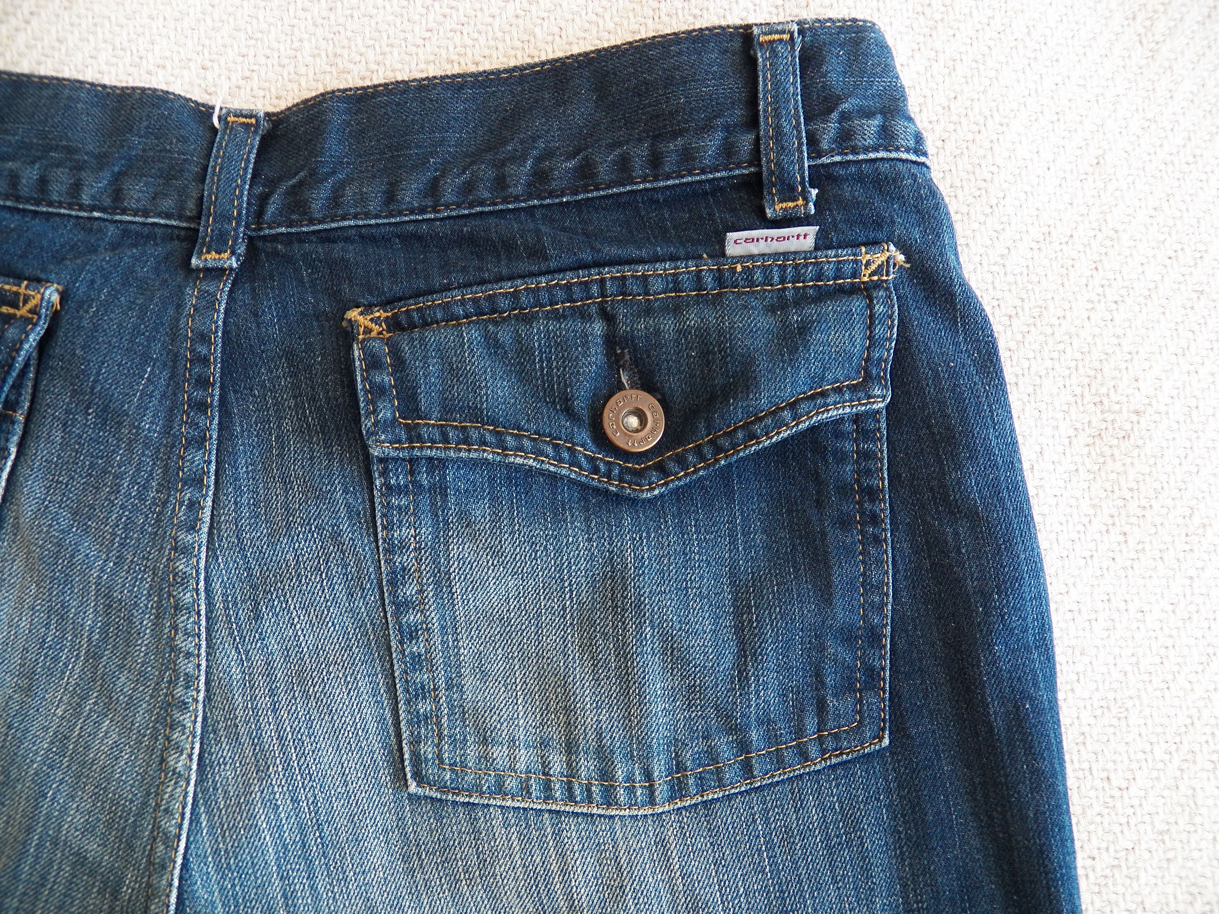 Carhartt Carhartt W'Office Pant Womens W30 L34 Jeans No Stretch Size 30" / US 8 / IT 44 - 6 Thumbnail