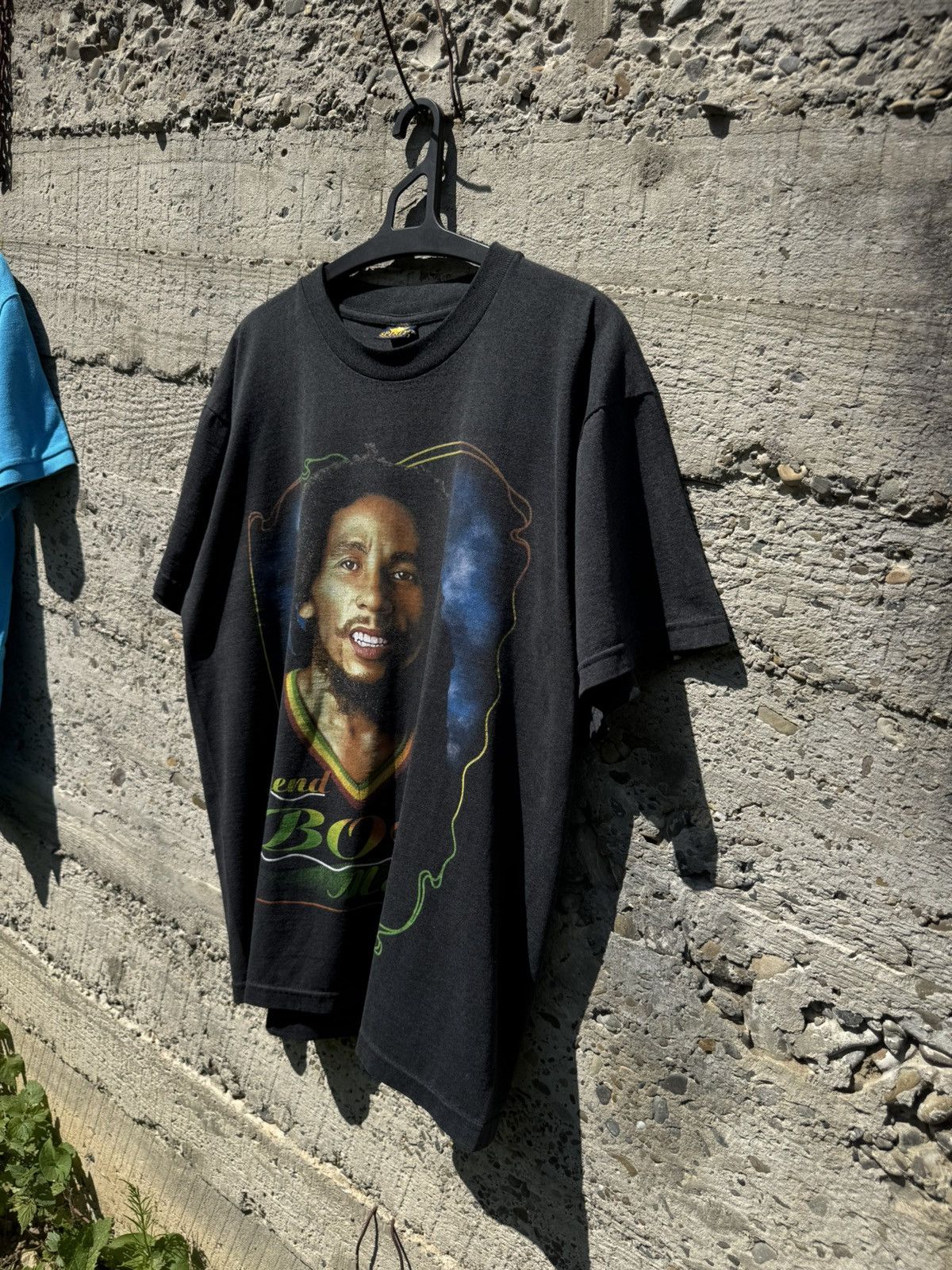 Vintage Vintage 90s Bob Marley Double Sided Tee Size US XL / EU 56 / 4 - 2 Thumbnail