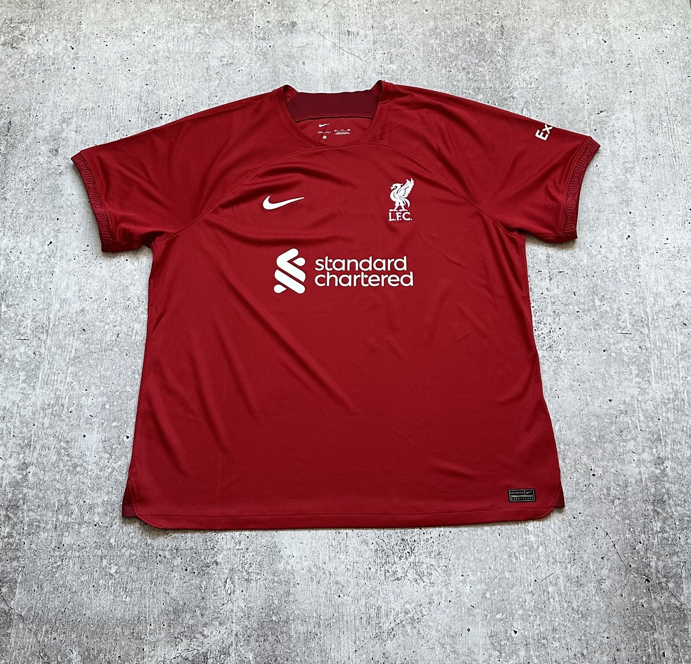 Nike 2022/23 Nike Liverpool FC Home Soccer Jersey/Shirt Size US XXL / EU 58 / 5 - 1 Thumbnail