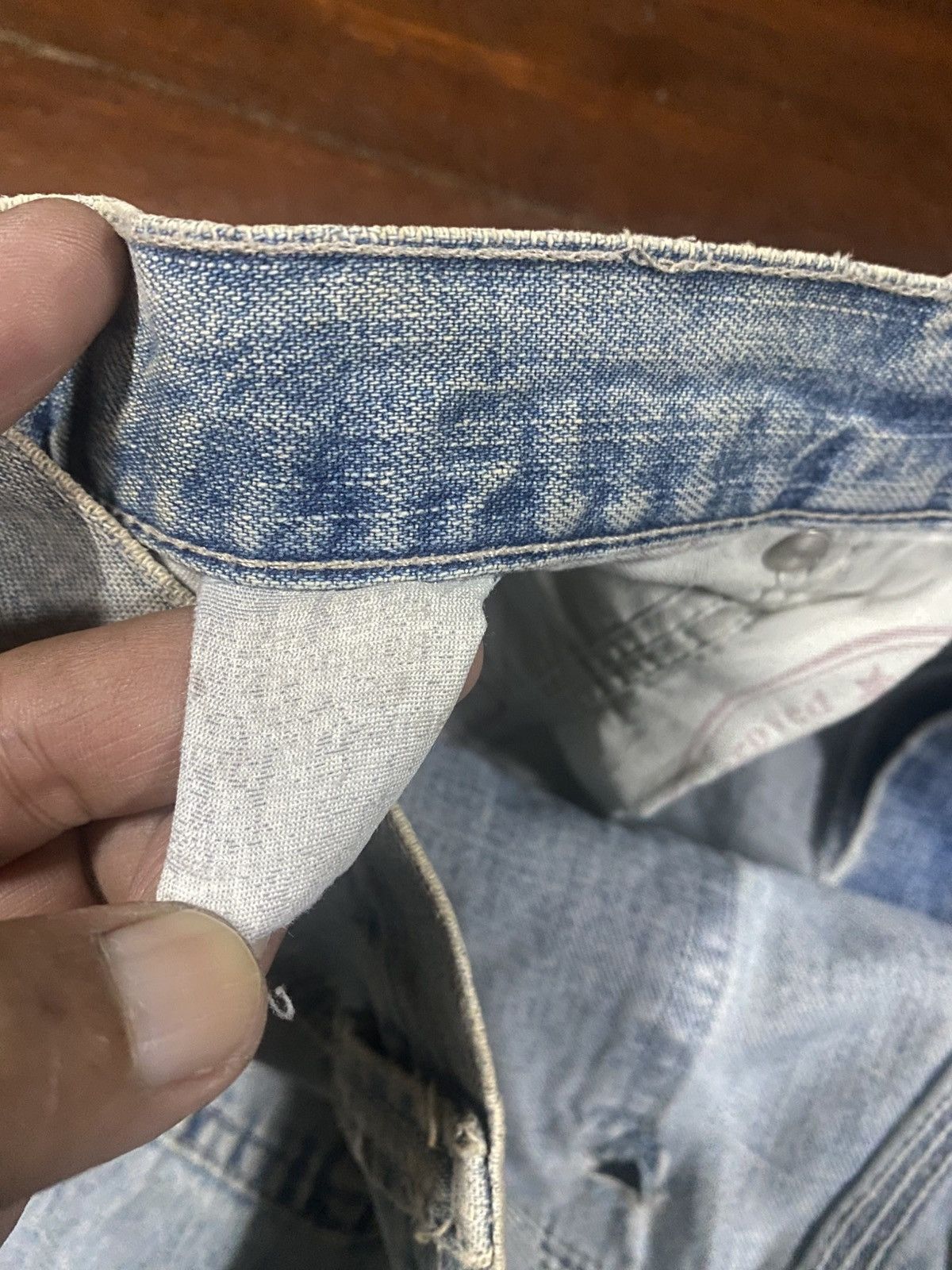 Japanese Brand VINTAGE DENIM CARPENTER DETROIT CHORE JEANS LEE DUNGAREES Size US 39 - 19 Thumbnail