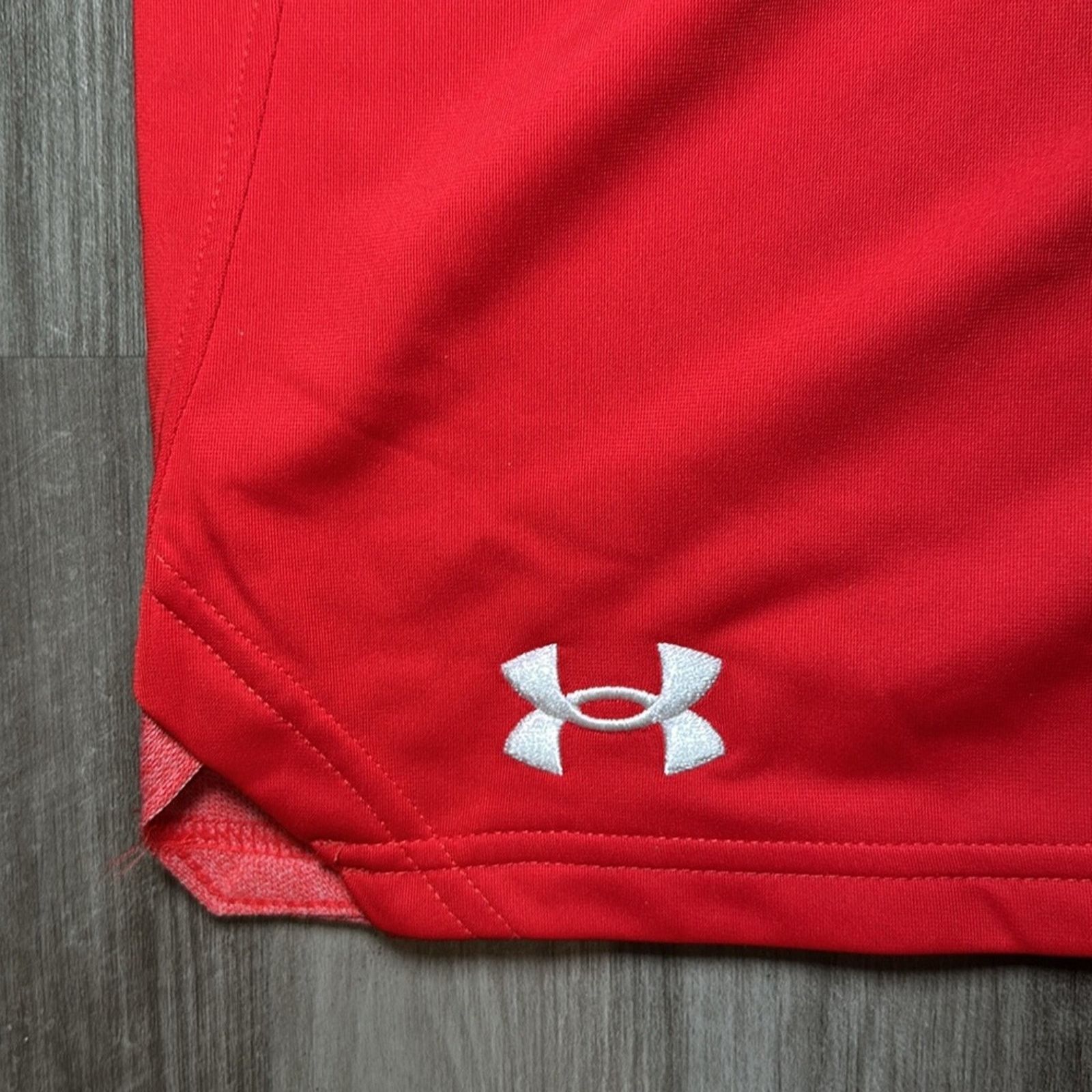 Under Armour Under Armour Red 9” Locker Athletic Shorts - 2XL Size US 40 / EU 56 - 4 Thumbnail