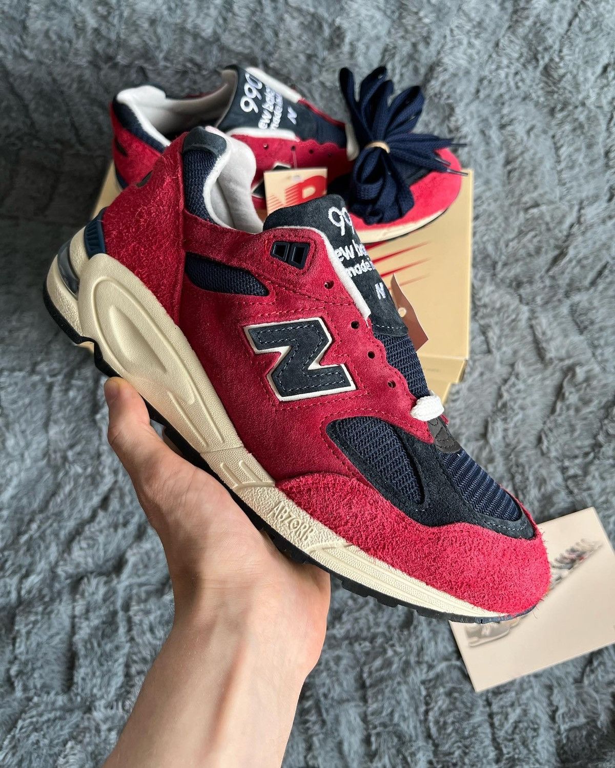 New balance 990v2 burgundy best sale