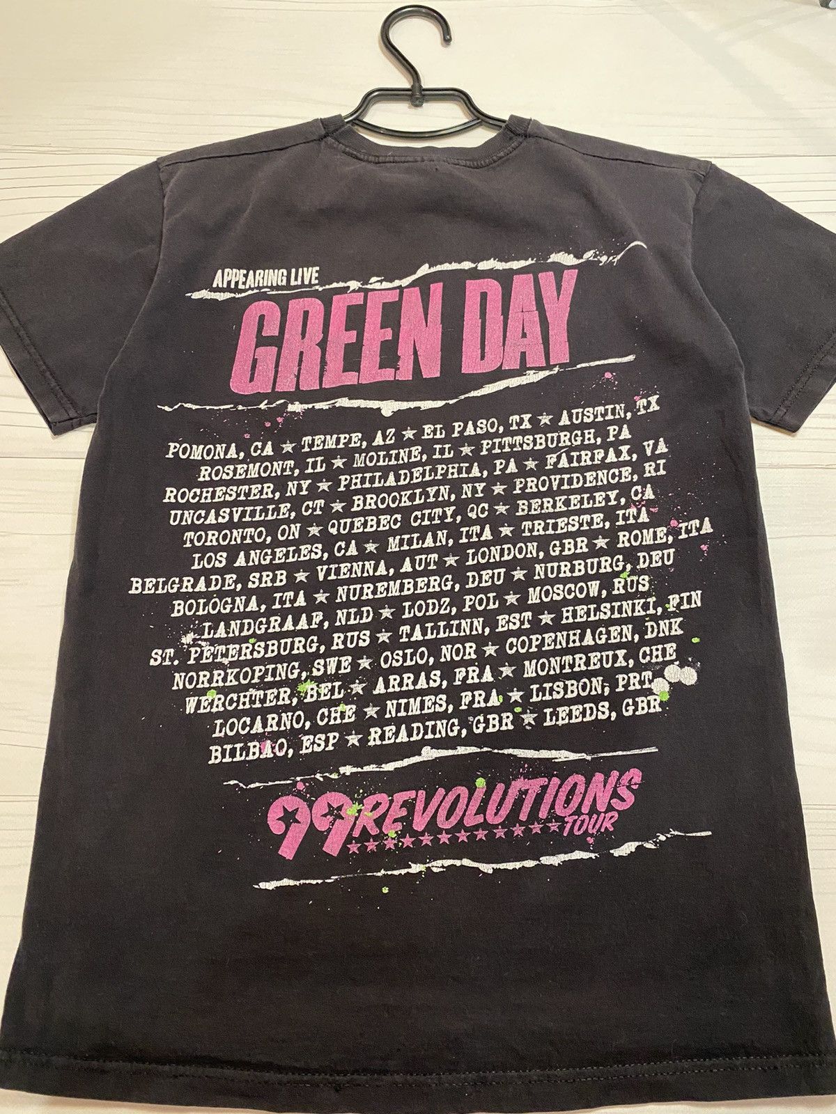 Band Tees Vintage Green day 99 revolutions tour fade y2k t shirt Size US S / EU 44-46 / 1 - 8 Thumbnail